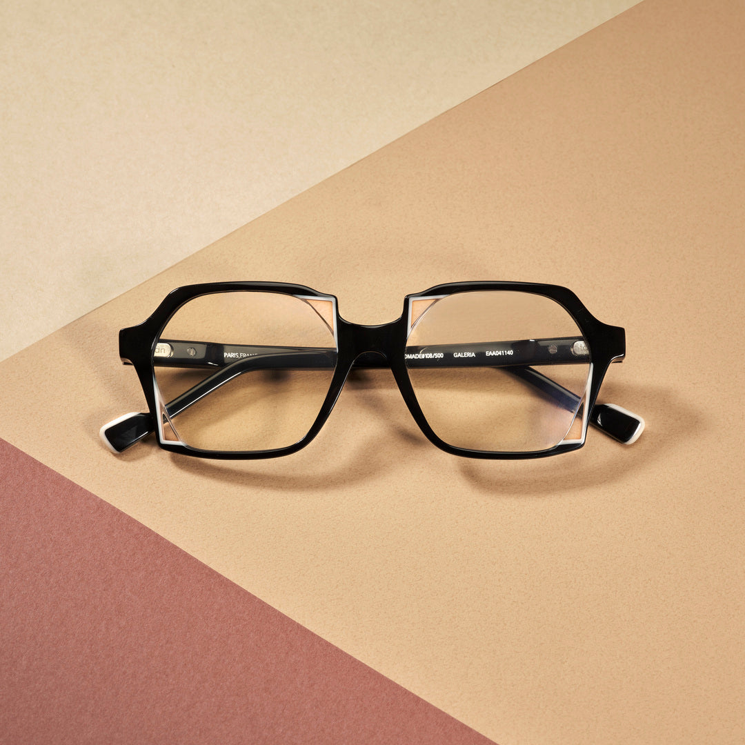 Tarian-Galeria-square-eyewear-black-white-clear
