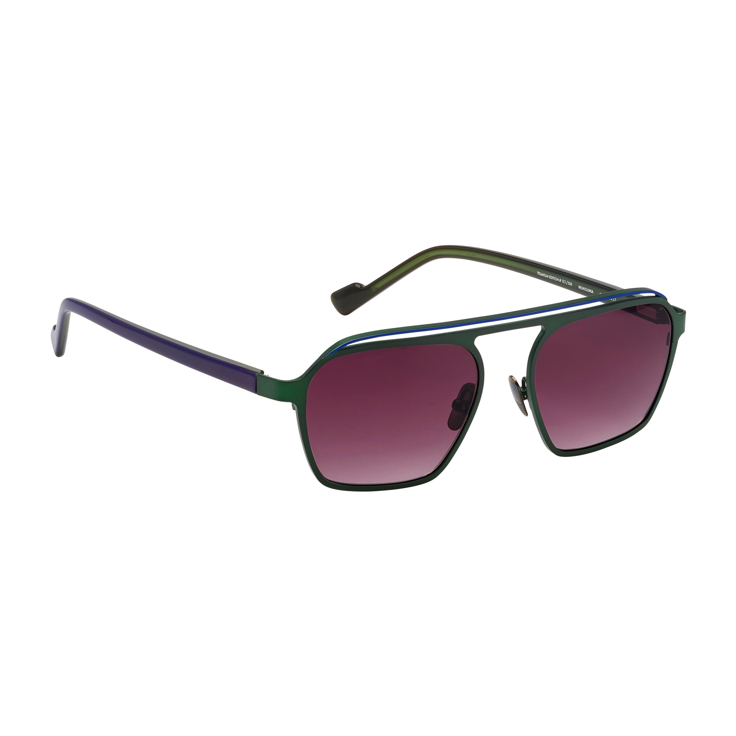 Tarian-Mukojima-pilot-sunglasses-green-blue