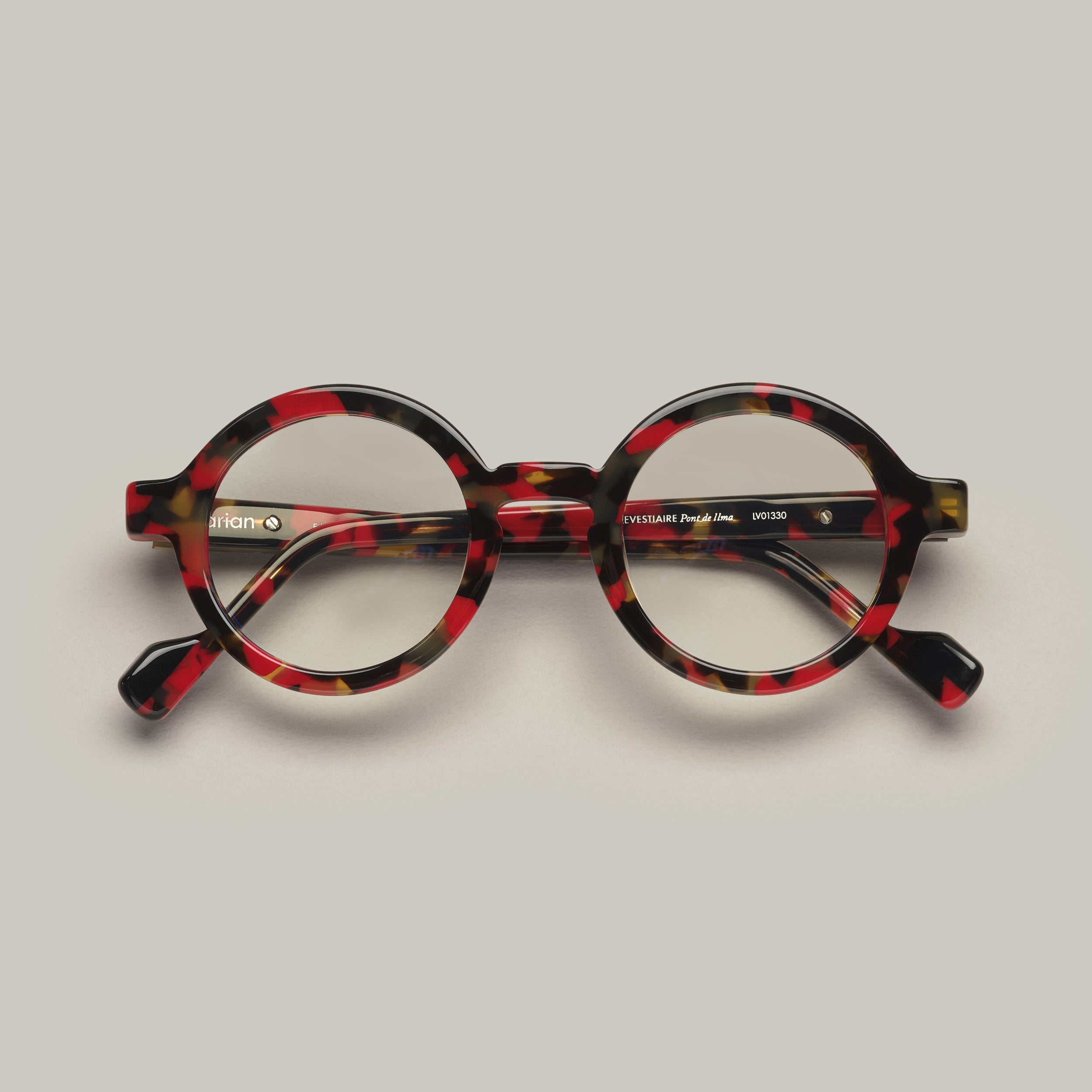 Tarian Pont de l'Alma tortoise shell red and green army eyewear