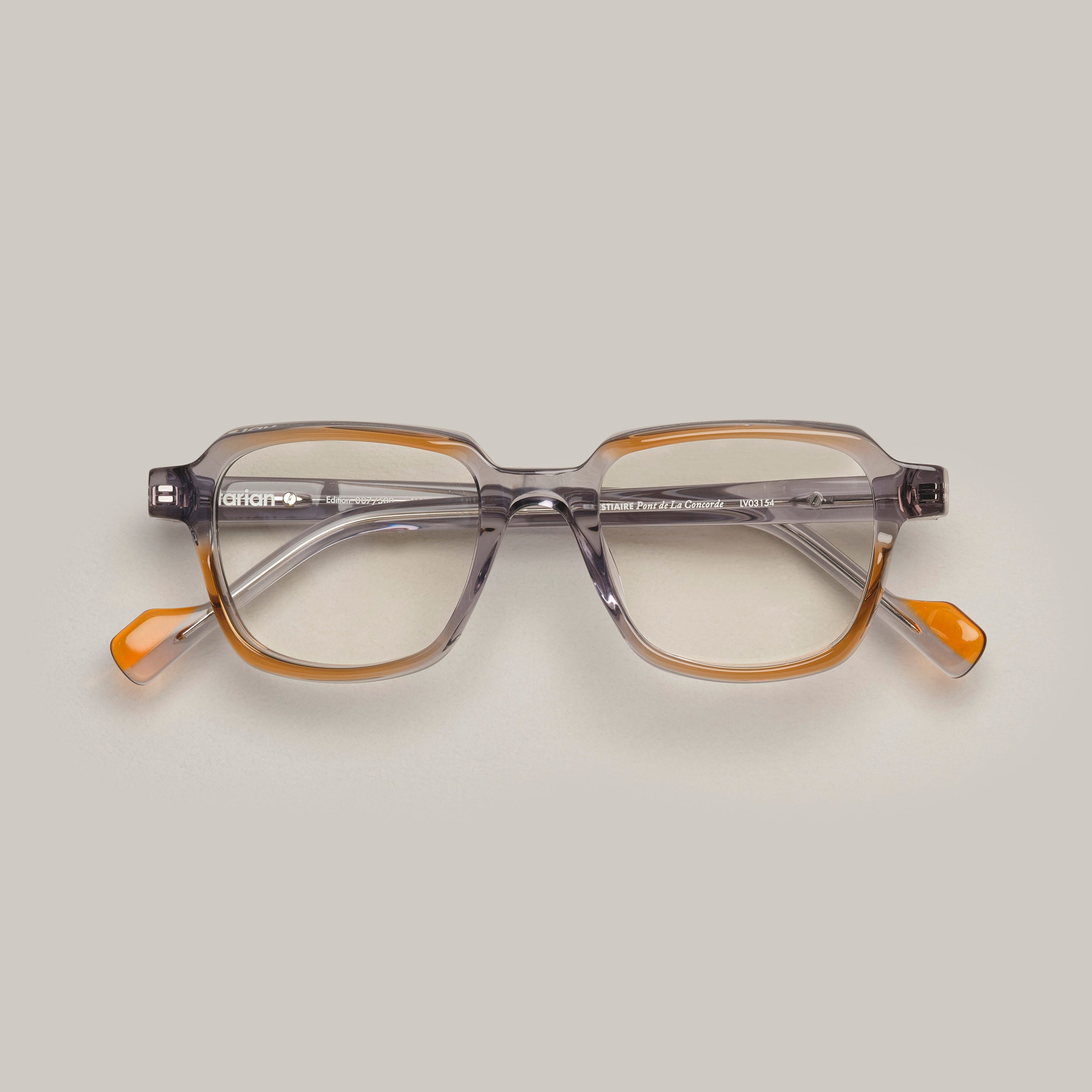 TARIAN_eyewear_luxe_trapeze_grey_lightorange