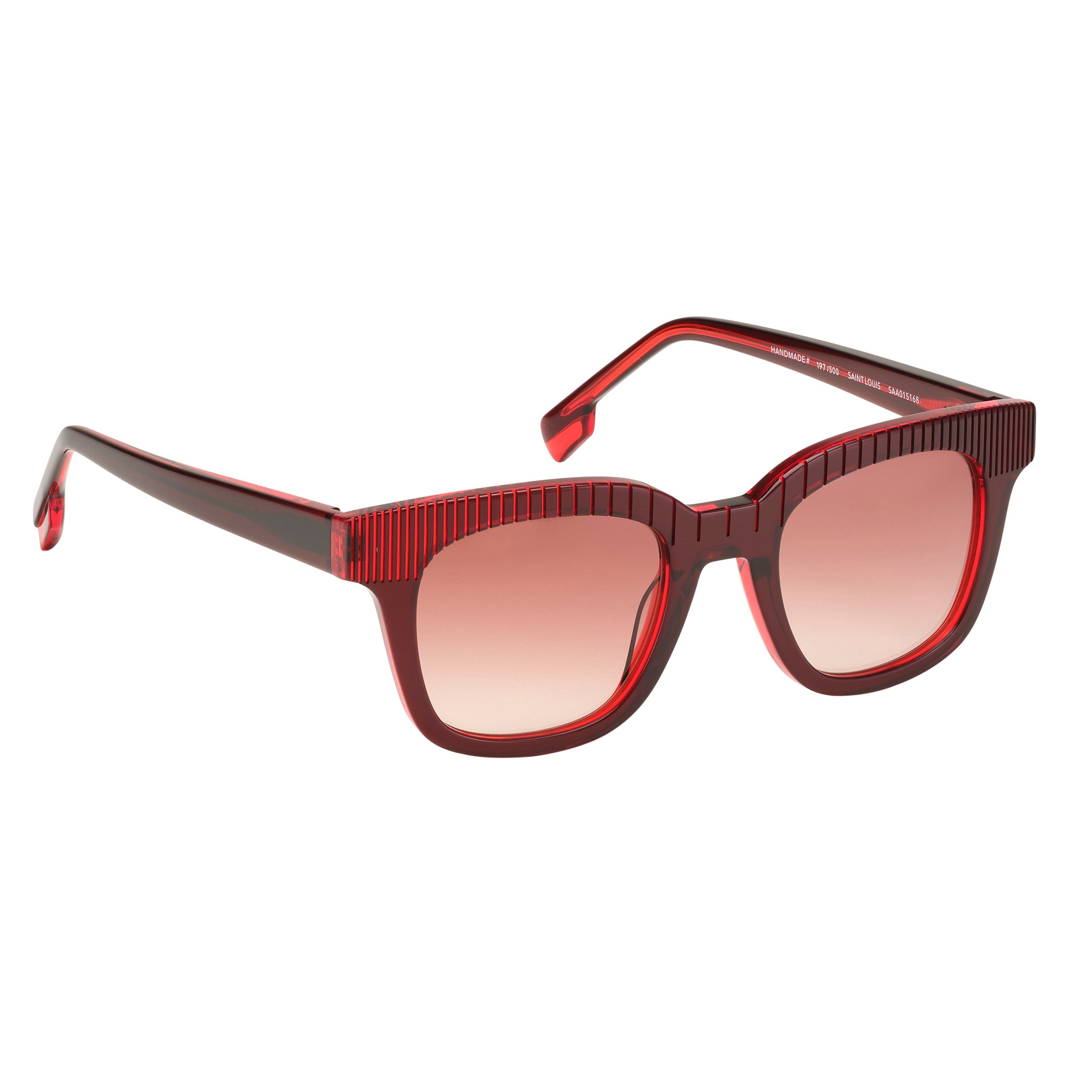 Tarian-Saint-Louis-rectangle-sunglasses-darkred