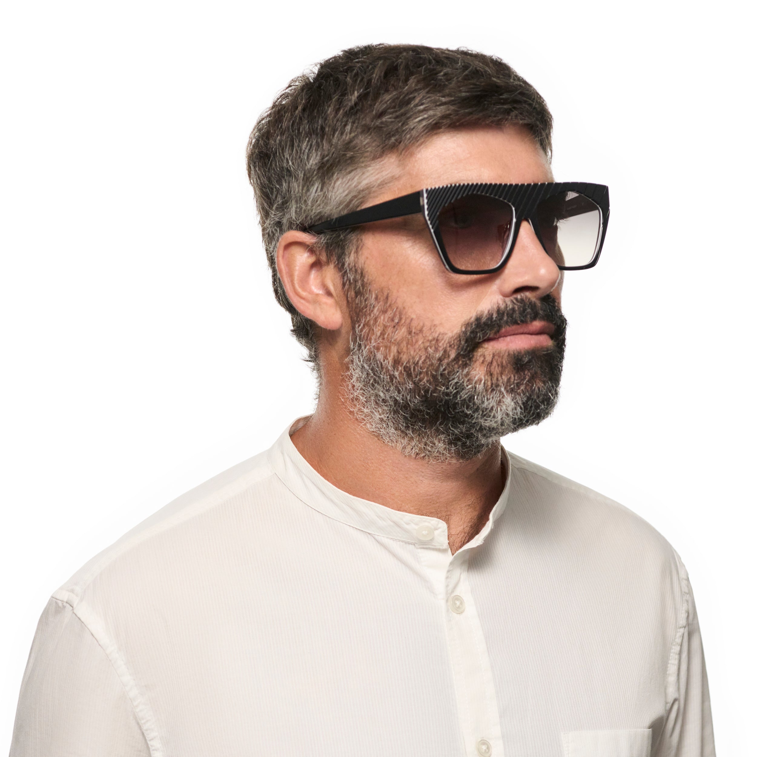 Tarian-Sky-Bar-large-rectangle-sunglasses-black-white-portrait2