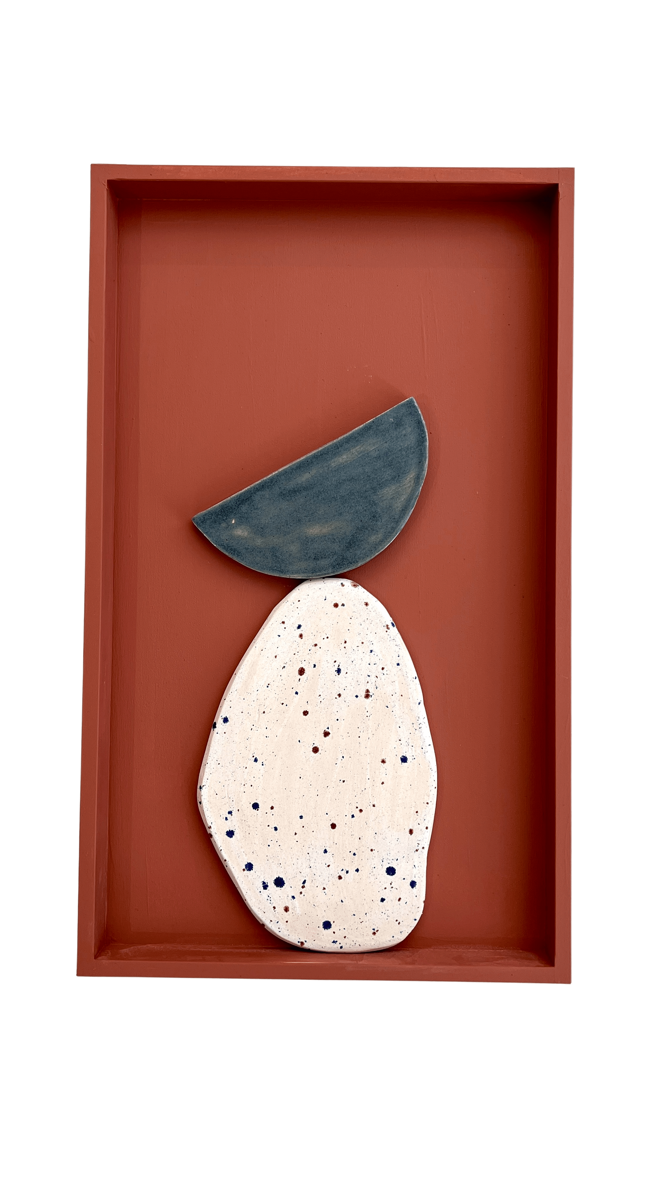 Tarian-Cielo-ceramic-frame-red-casablanca-grey