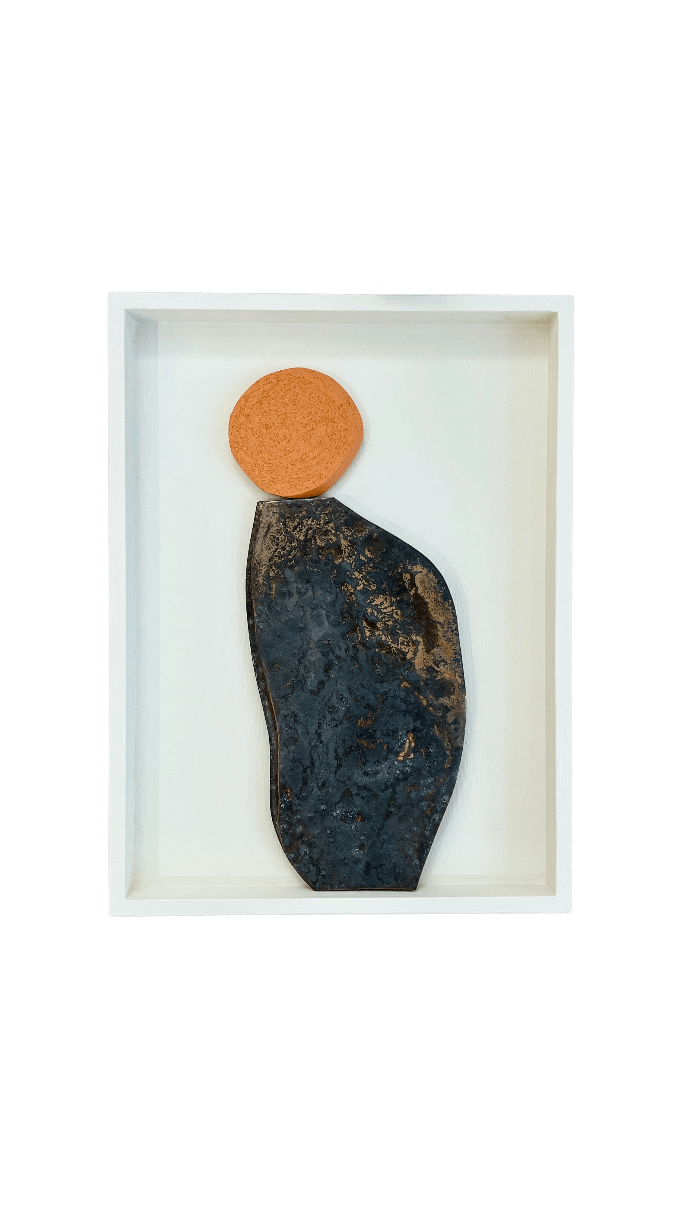 Tarian-Cielo-ceramic-frame-white-grey-orange