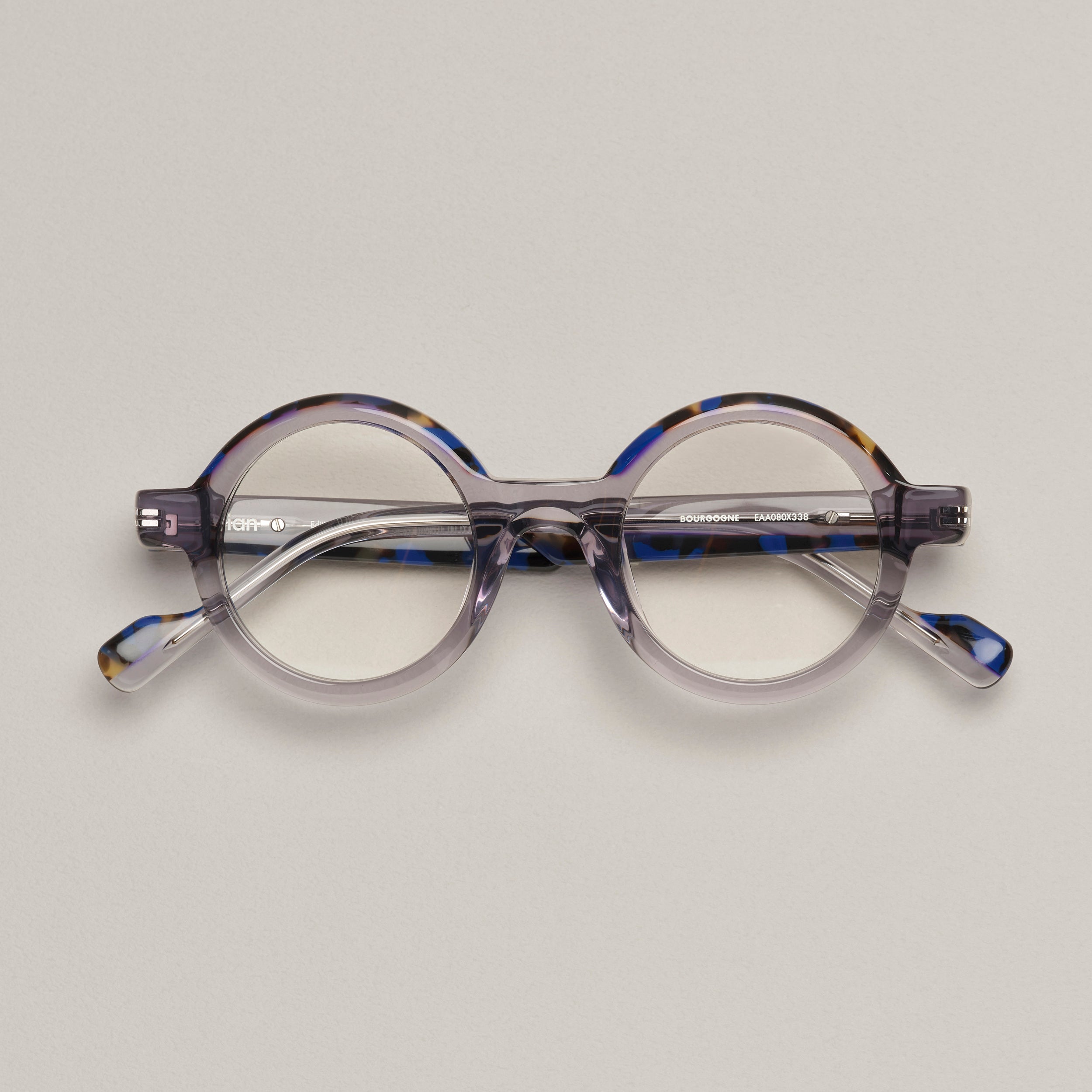 Tarian_eyewear-round_clear_tortoiseshell_blue