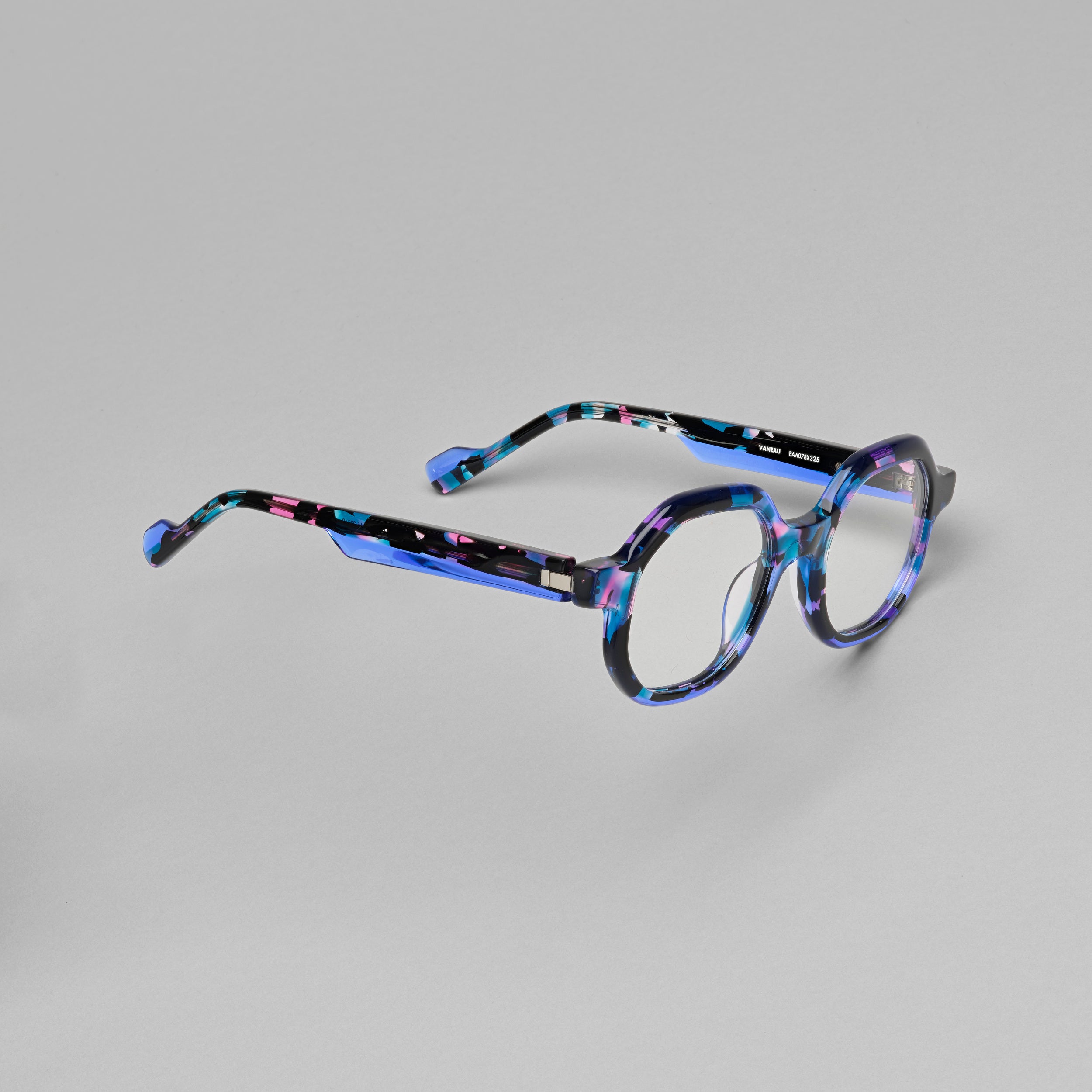 Tarian-eyewear-square-Vaneau-zoom-tortoiseshell-multi-pink-blue