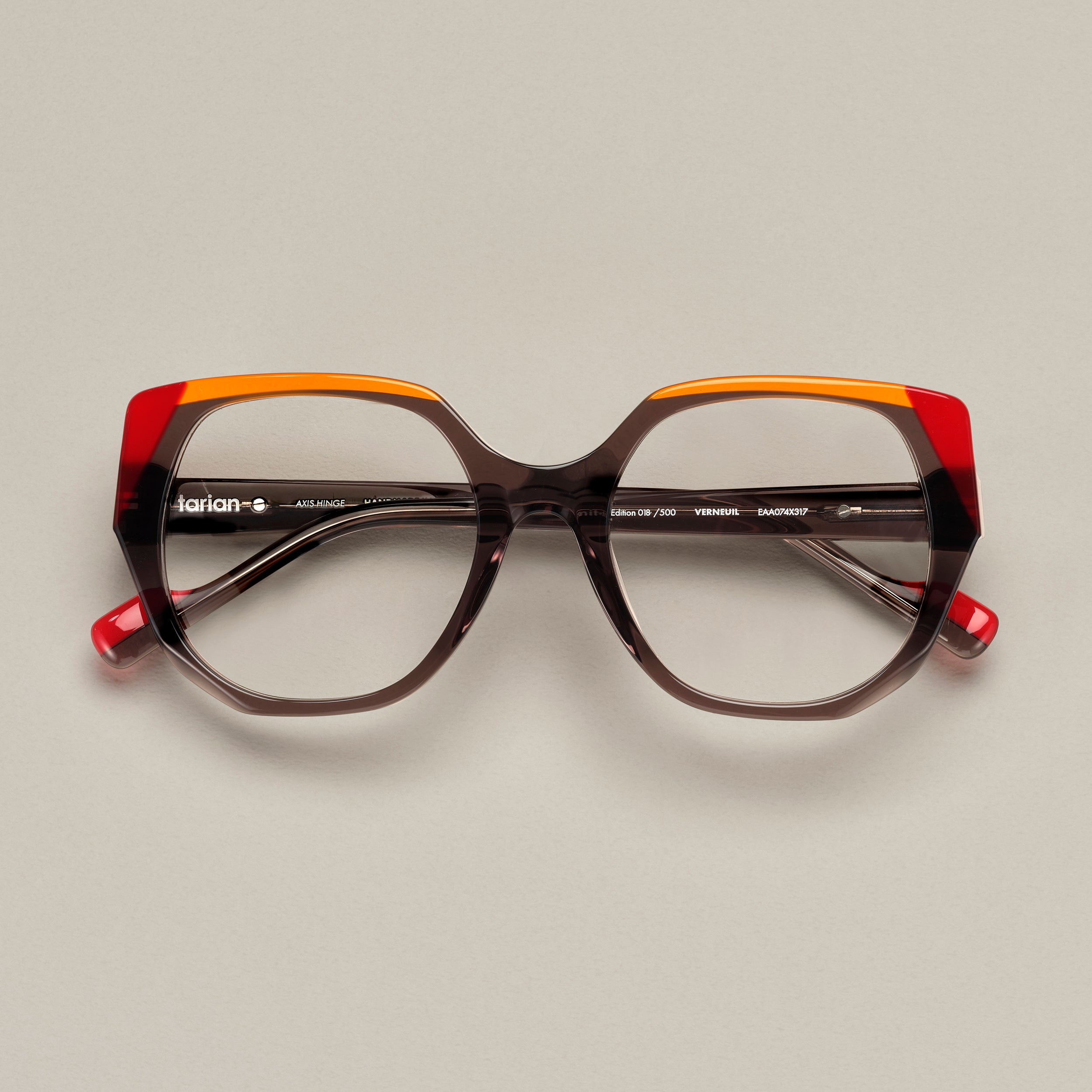 Tarian-Verneuil-large-cateye-eyewear-clear-black-orange-pink