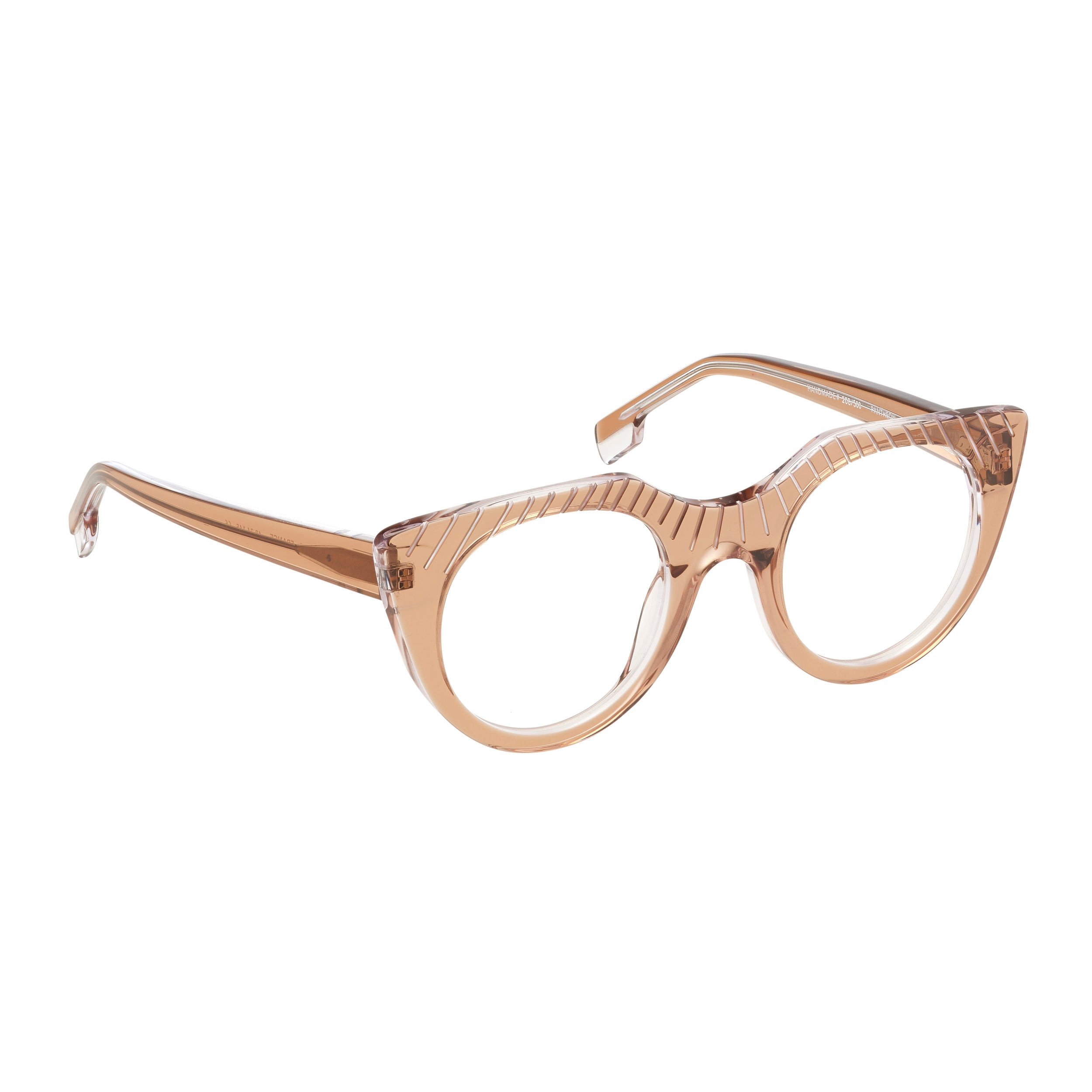 Tarian-Pantheon-cateye-eyewear-clearbeige-clear