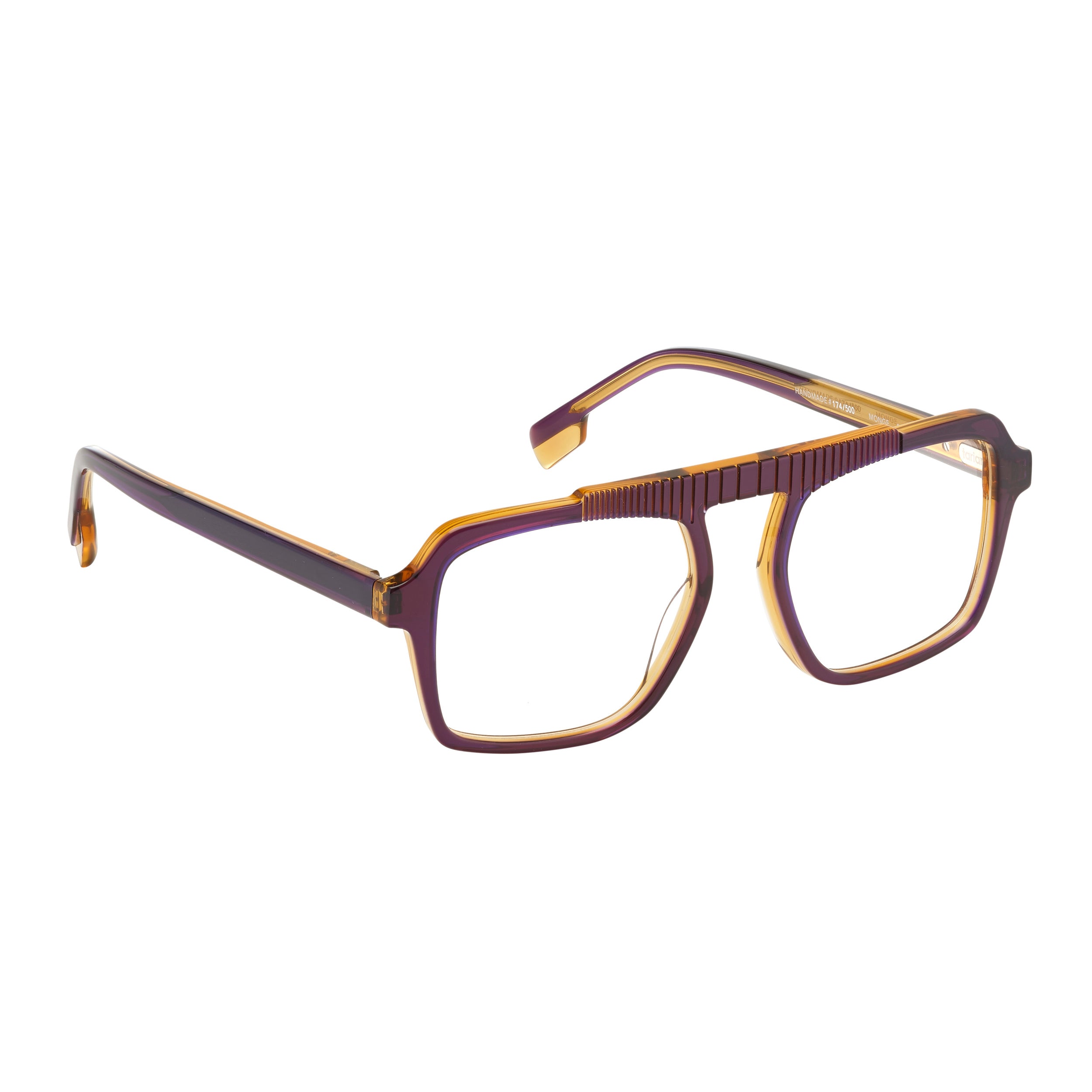 Tarian-Monge-pilot-eyewear-purple-orange