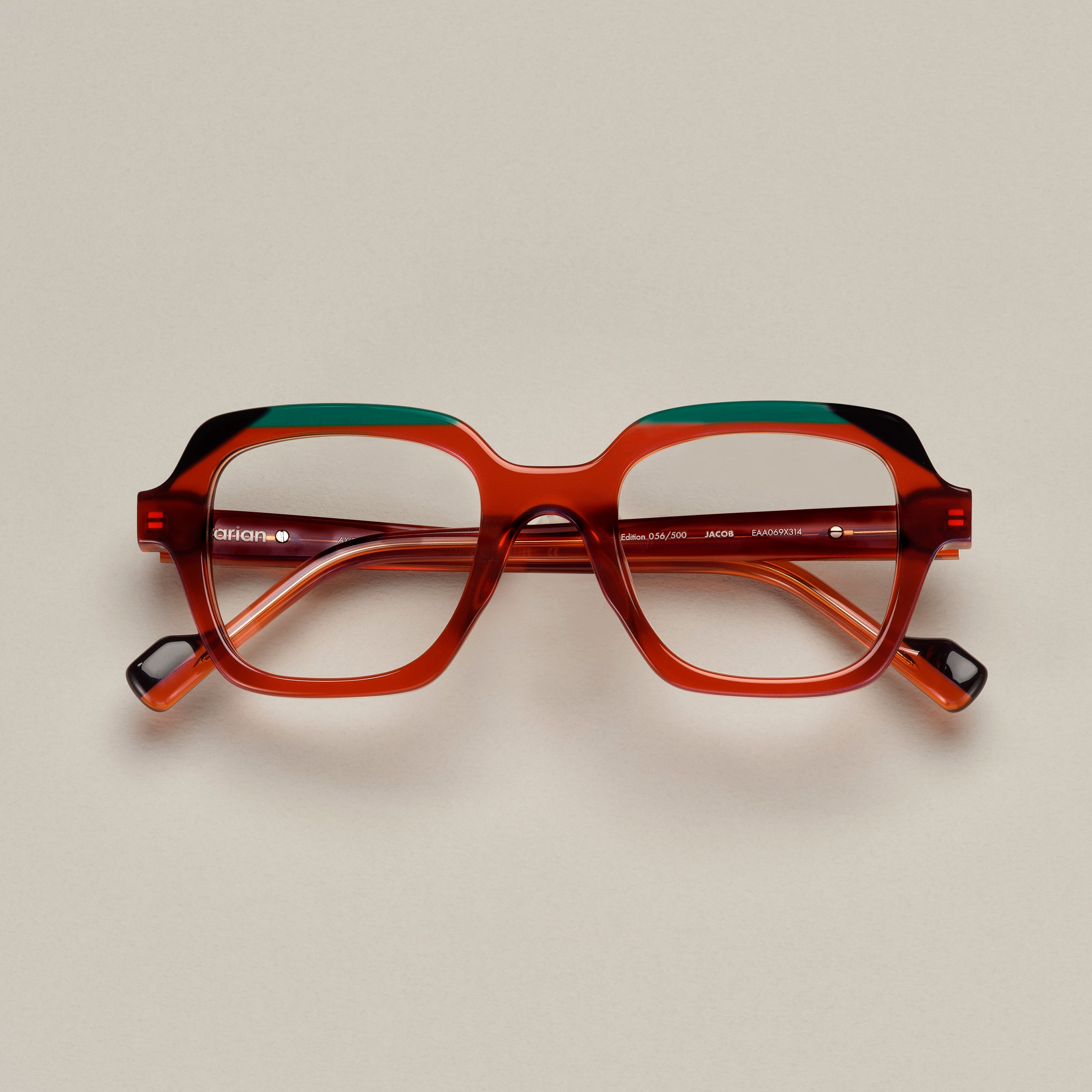 Tarian-Jacob-large-rectangle-eyewear-red-green-grey