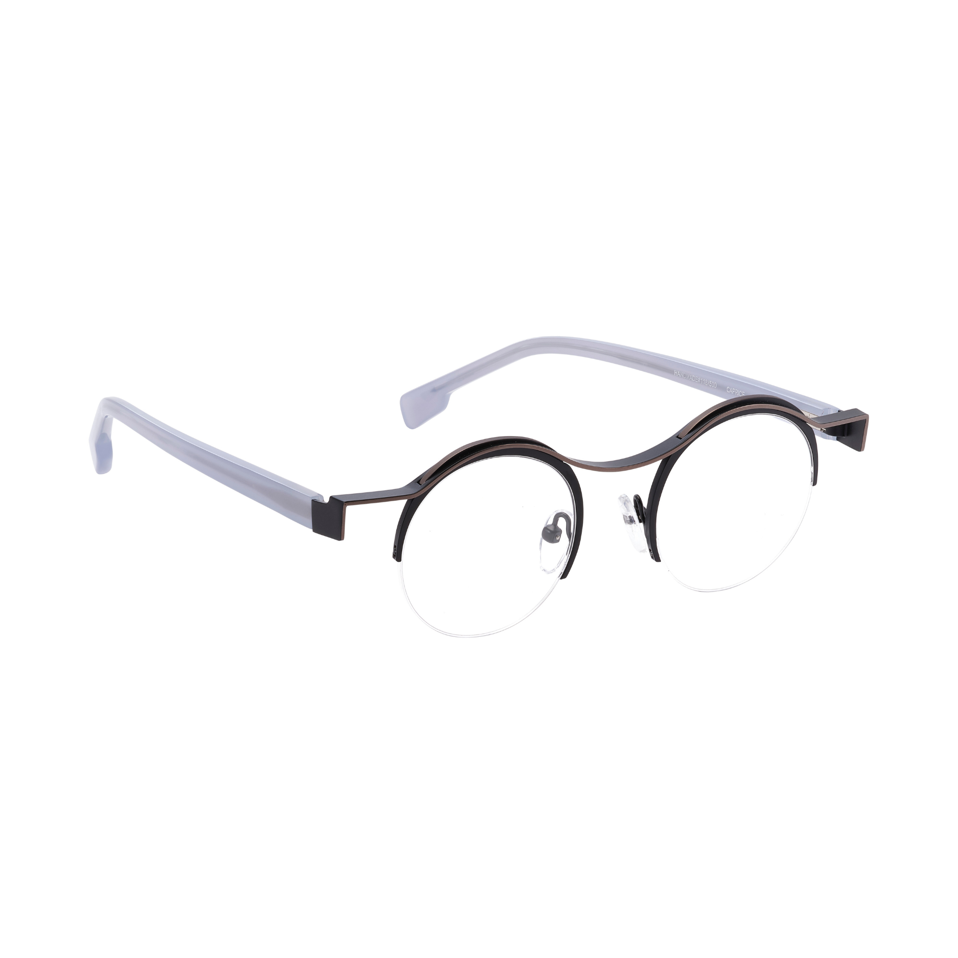 Tarian-Caprice-round-eyewear-black-white