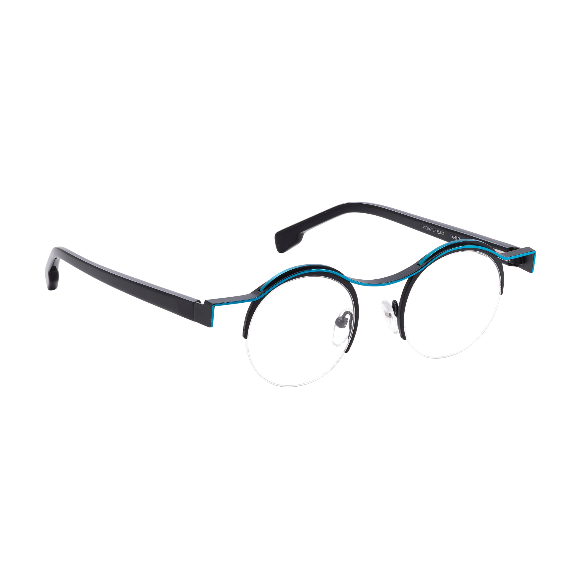 Tarian-Caprice-round-eyewear-black-blue