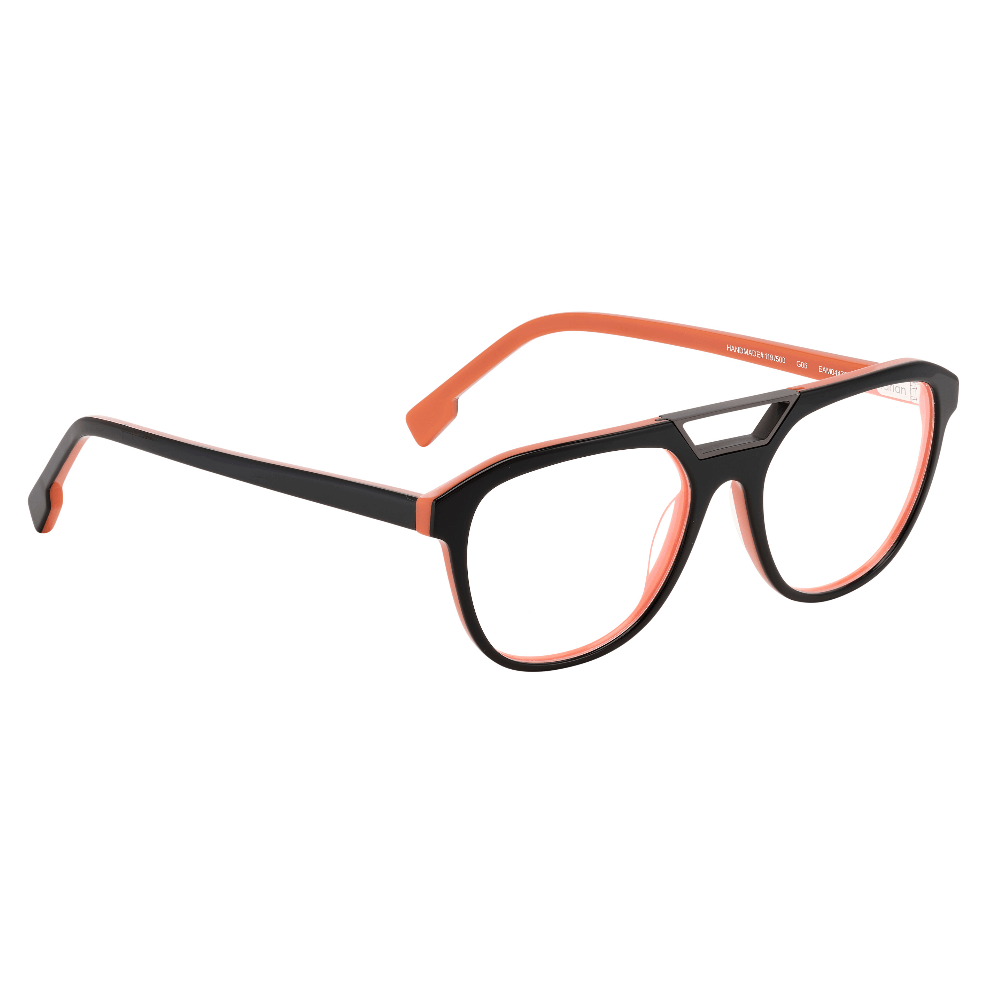 Tarian-G05-rectangle-eyewear-black-orange