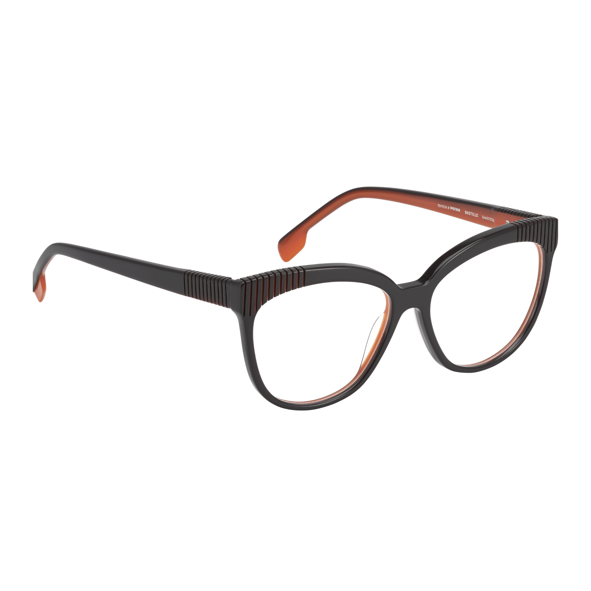 Tarian-Bastille-cateye-eyewear-dark-khaki-orange