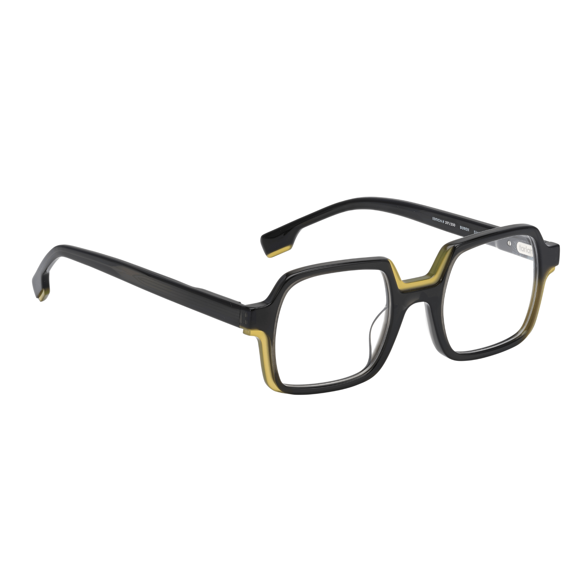 Tarian-Buren-square-eyewear-black-yellow
