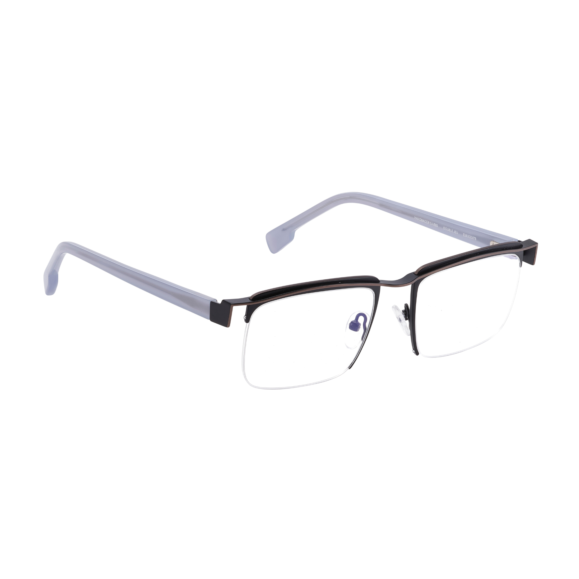 Tarian-Double-Jeu-rectangle-eyewear-black-white