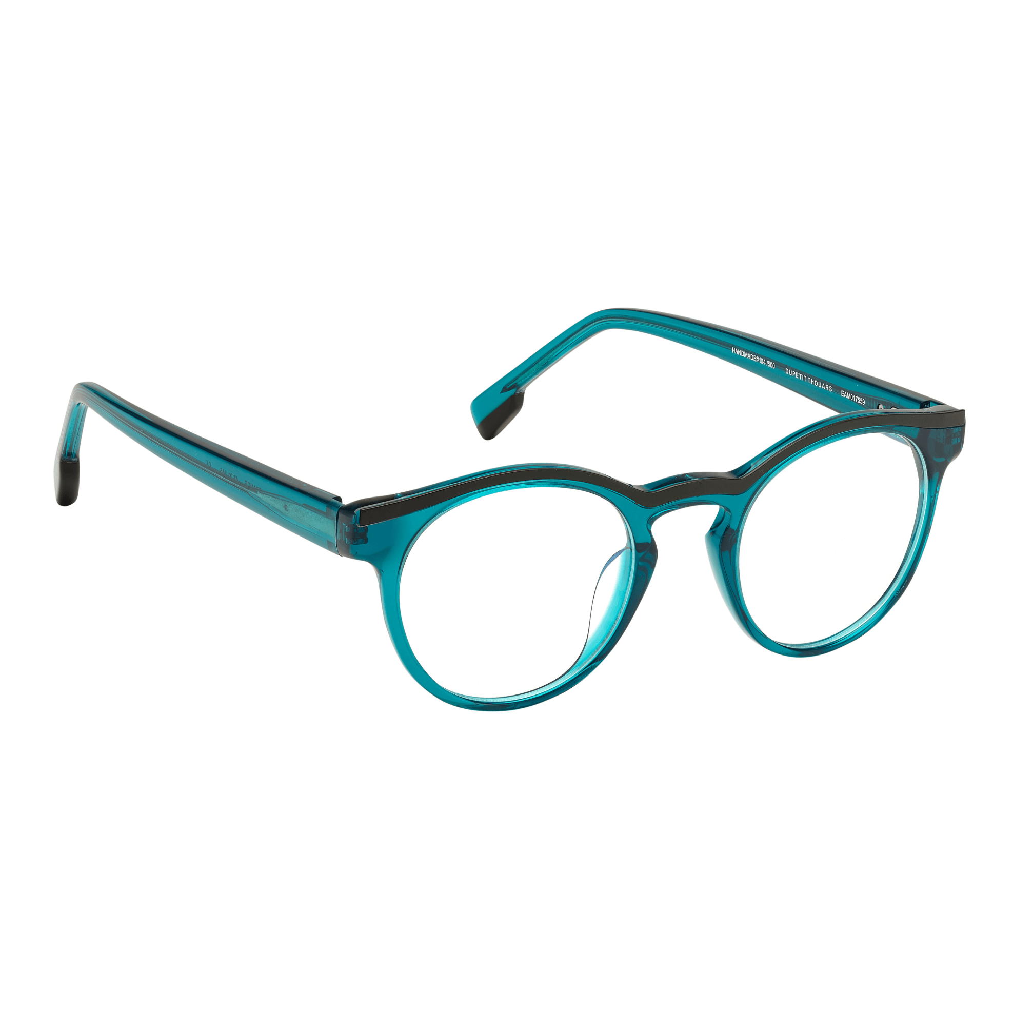 Tarian-Dupetit-Thouars-round-eyewear-turquoise-black