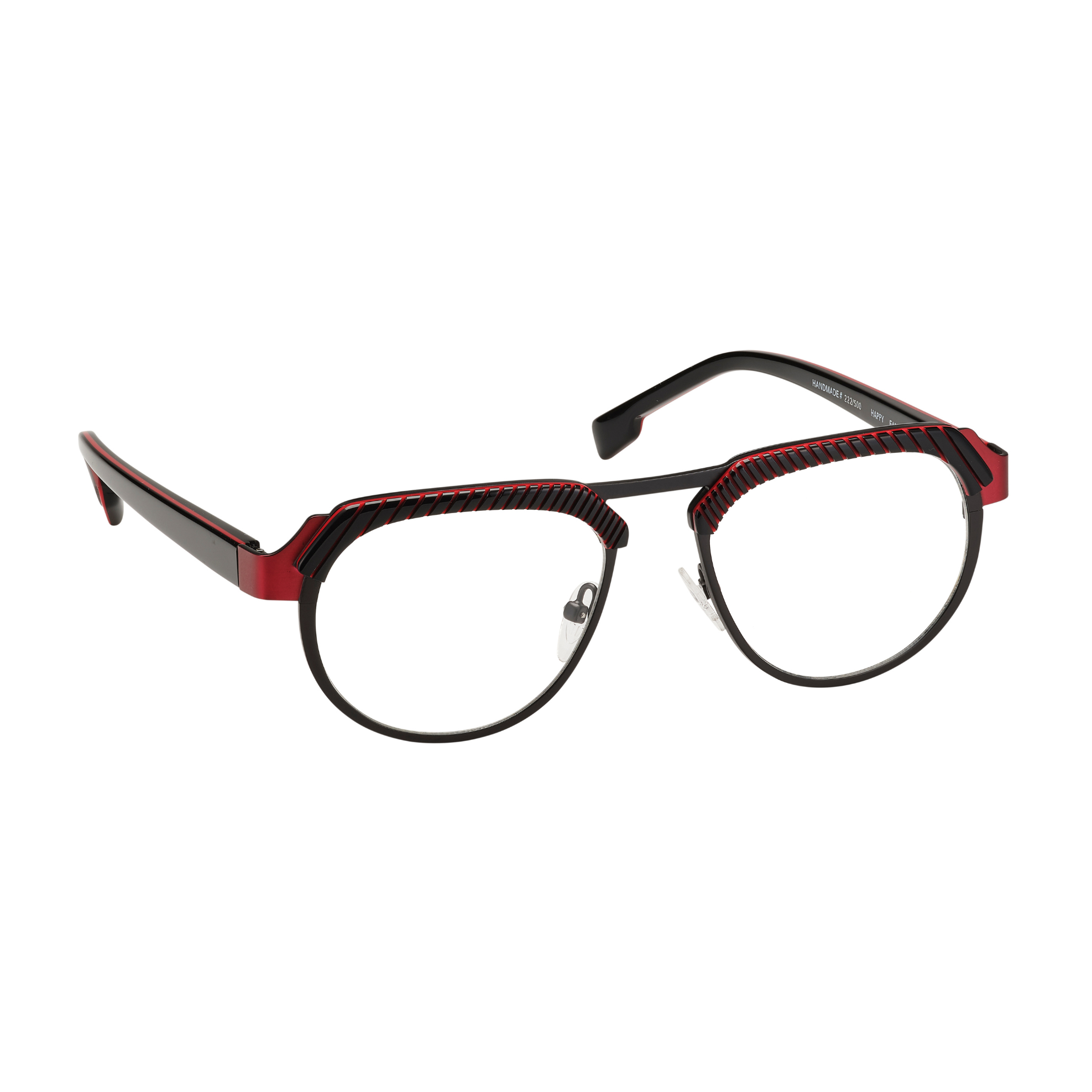 Tarian-Smiley-pantos-oval-eyewear-black-white