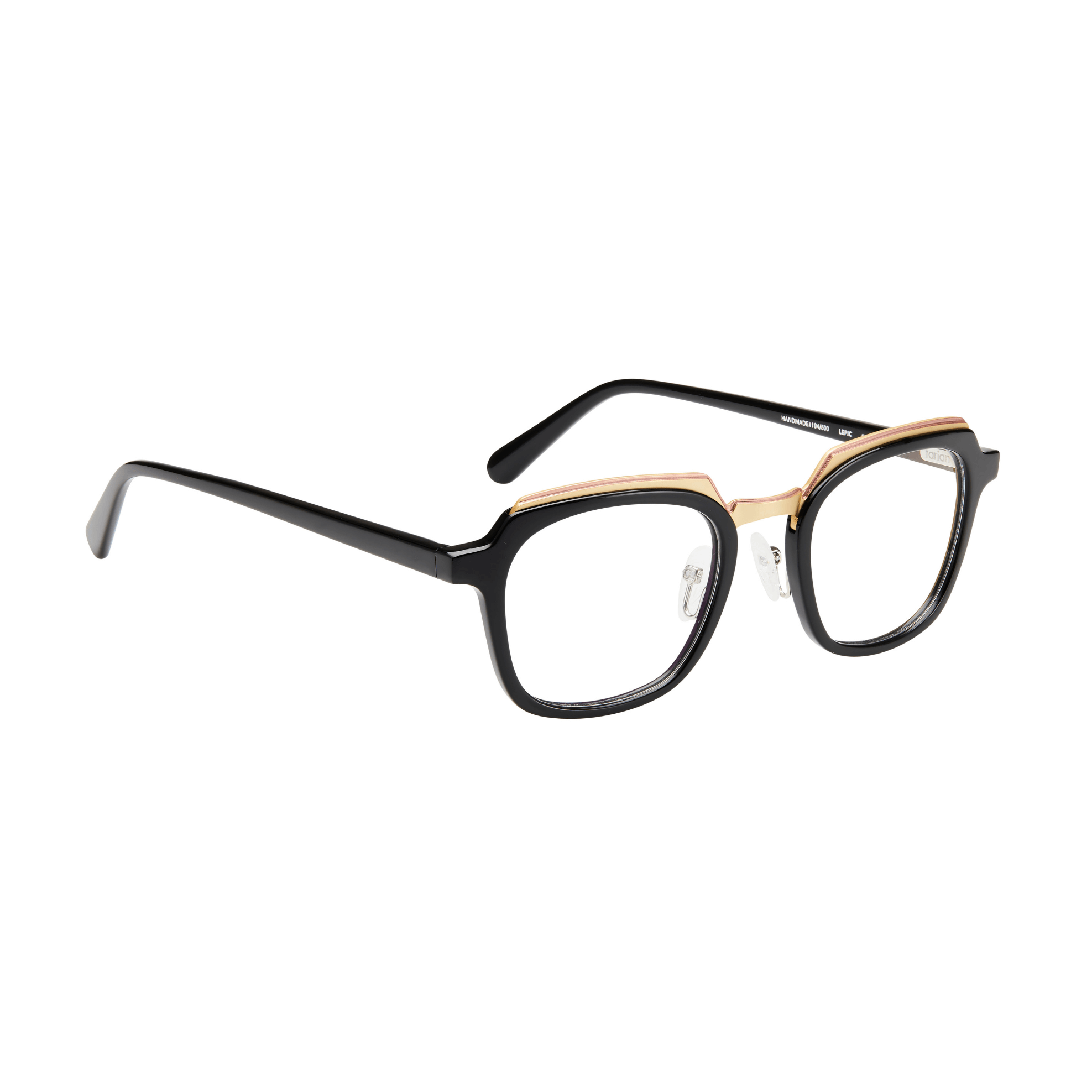 Tarian-Lepic-square-eyewear-black-pink-gold