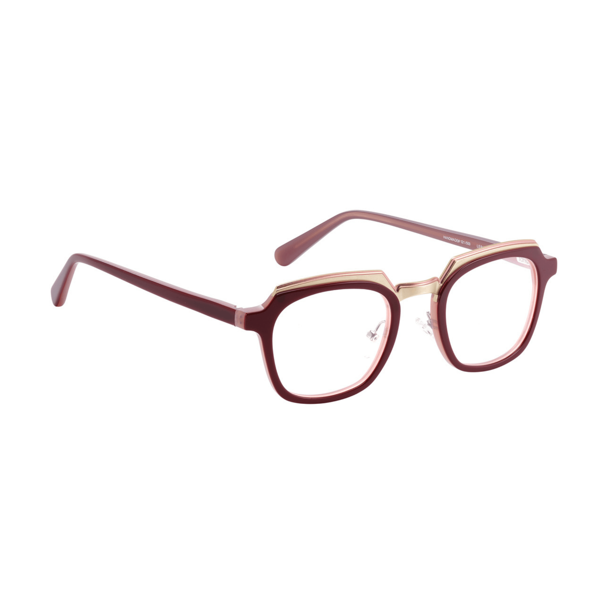 Tarian-Lepic-square-eyewear-red-pink-gold