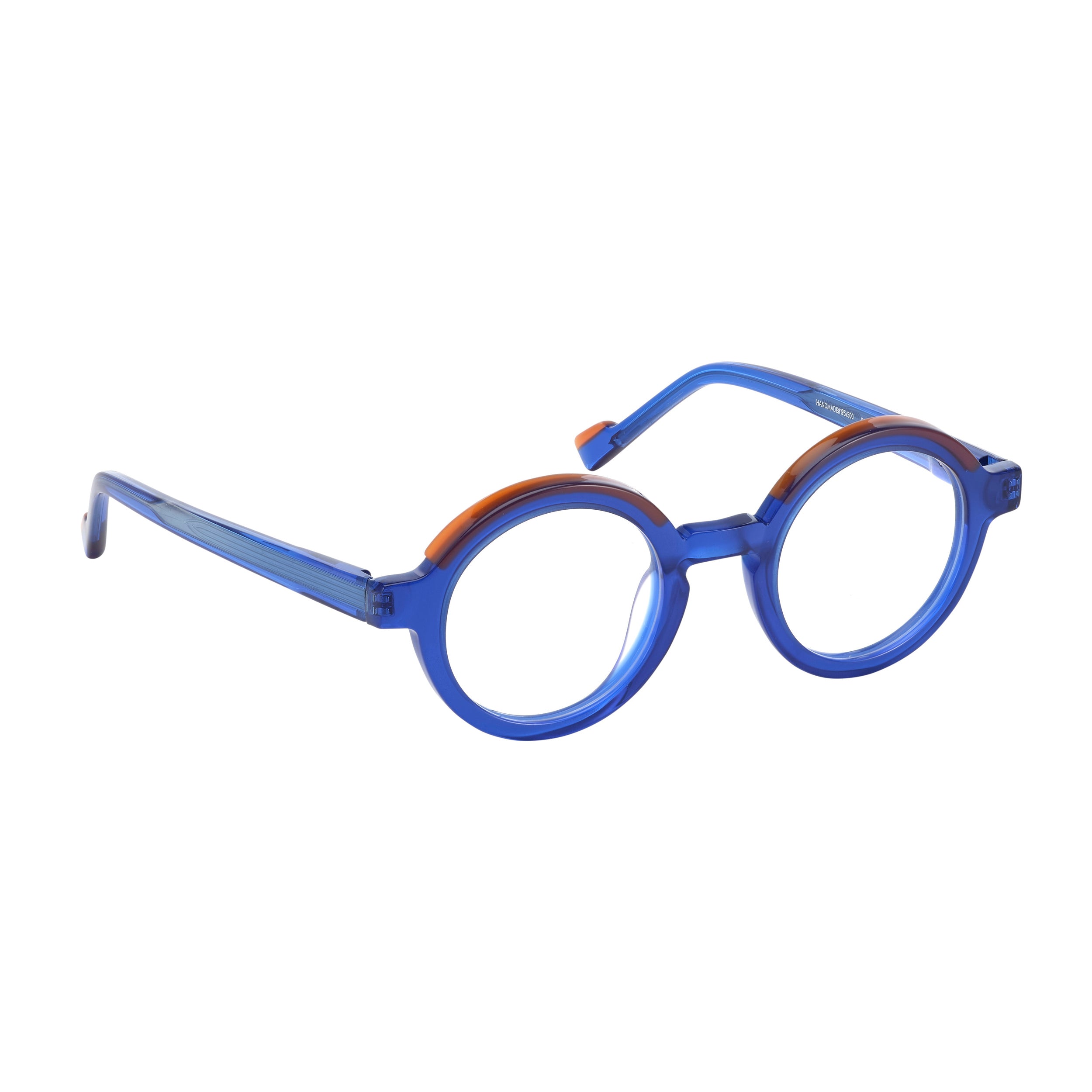 Tarian-Pas-de-la-Mule-round-eyewear-blue-orange