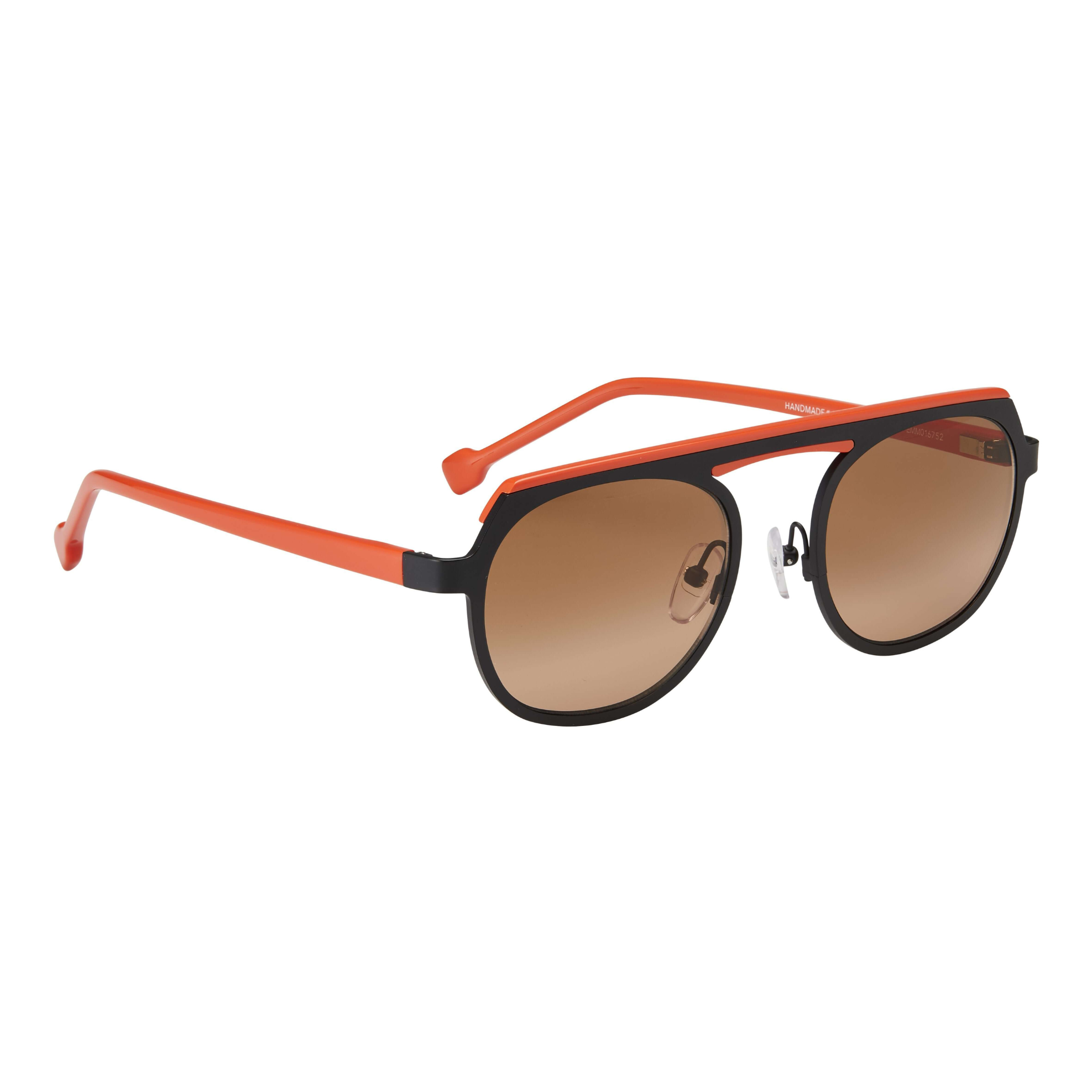 Tarian-Mavra-oval-pantos-sunglasses-orange-dark-grey