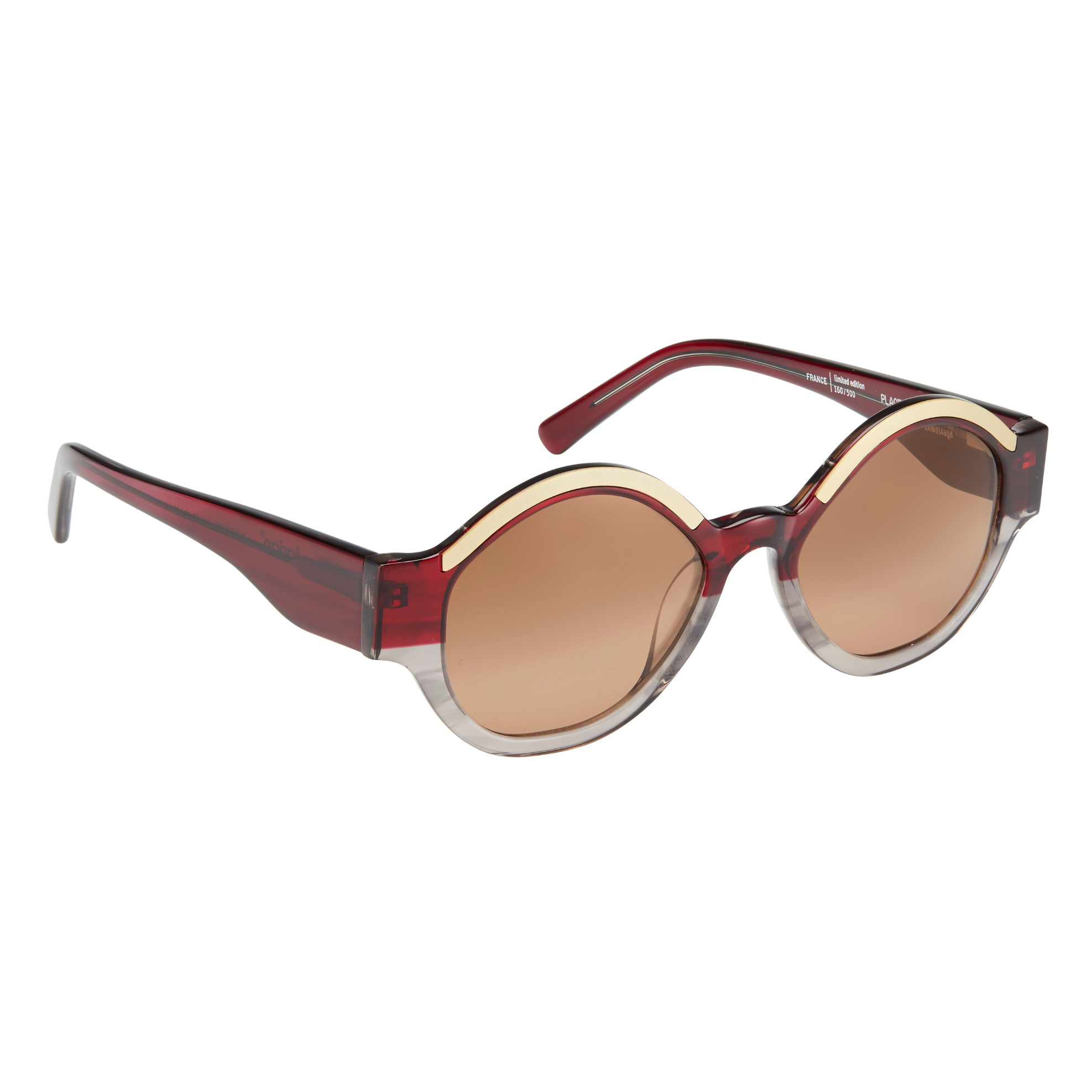 Tarian-Place-des-Vosges-large-oval-sunglasses-clear-red-grey