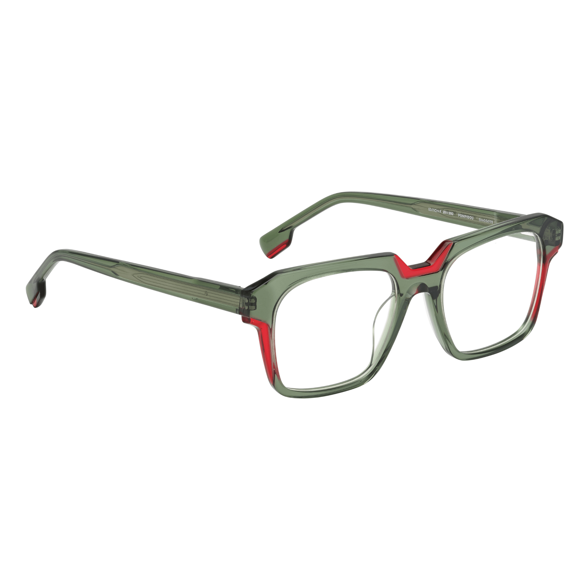 Tarian-Pompidou-rectangle-eyewear-cleargreen-red