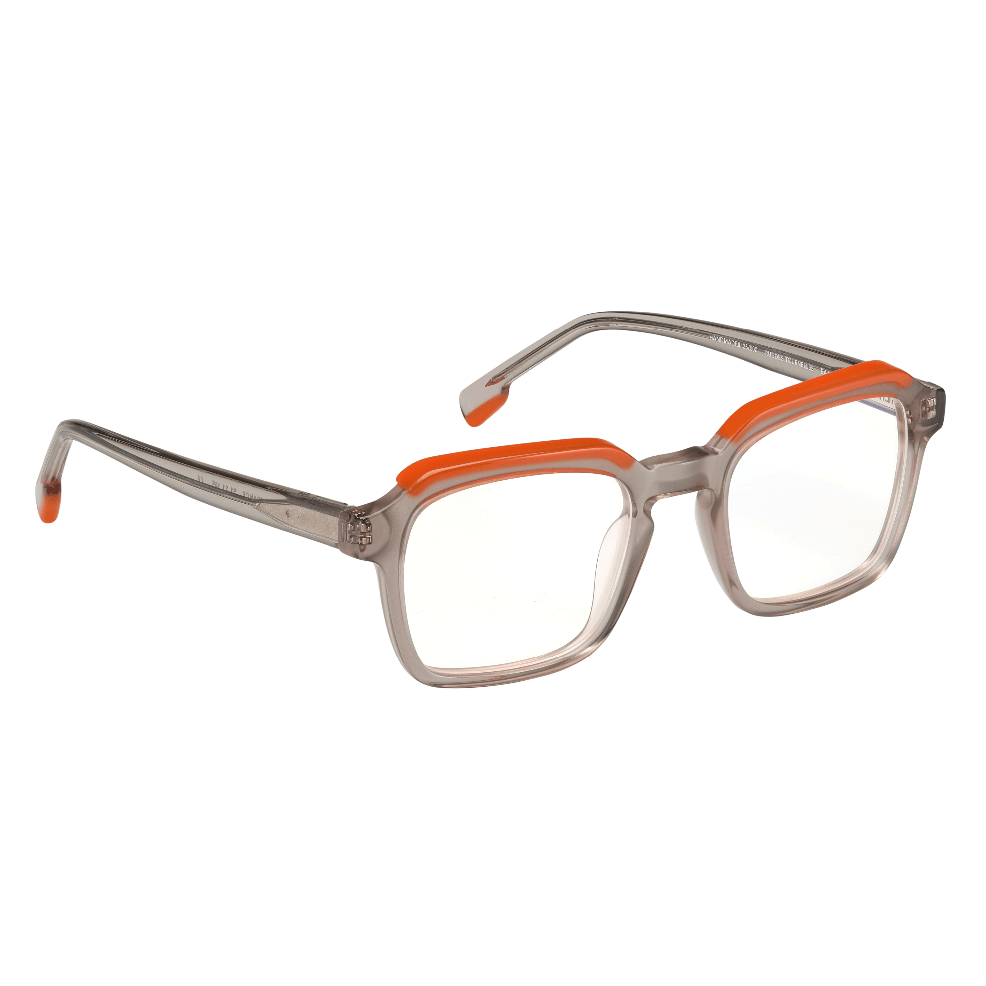 Tarian-Rue-des-Tournelles-rectangle-eyewear-cleargrey-orange