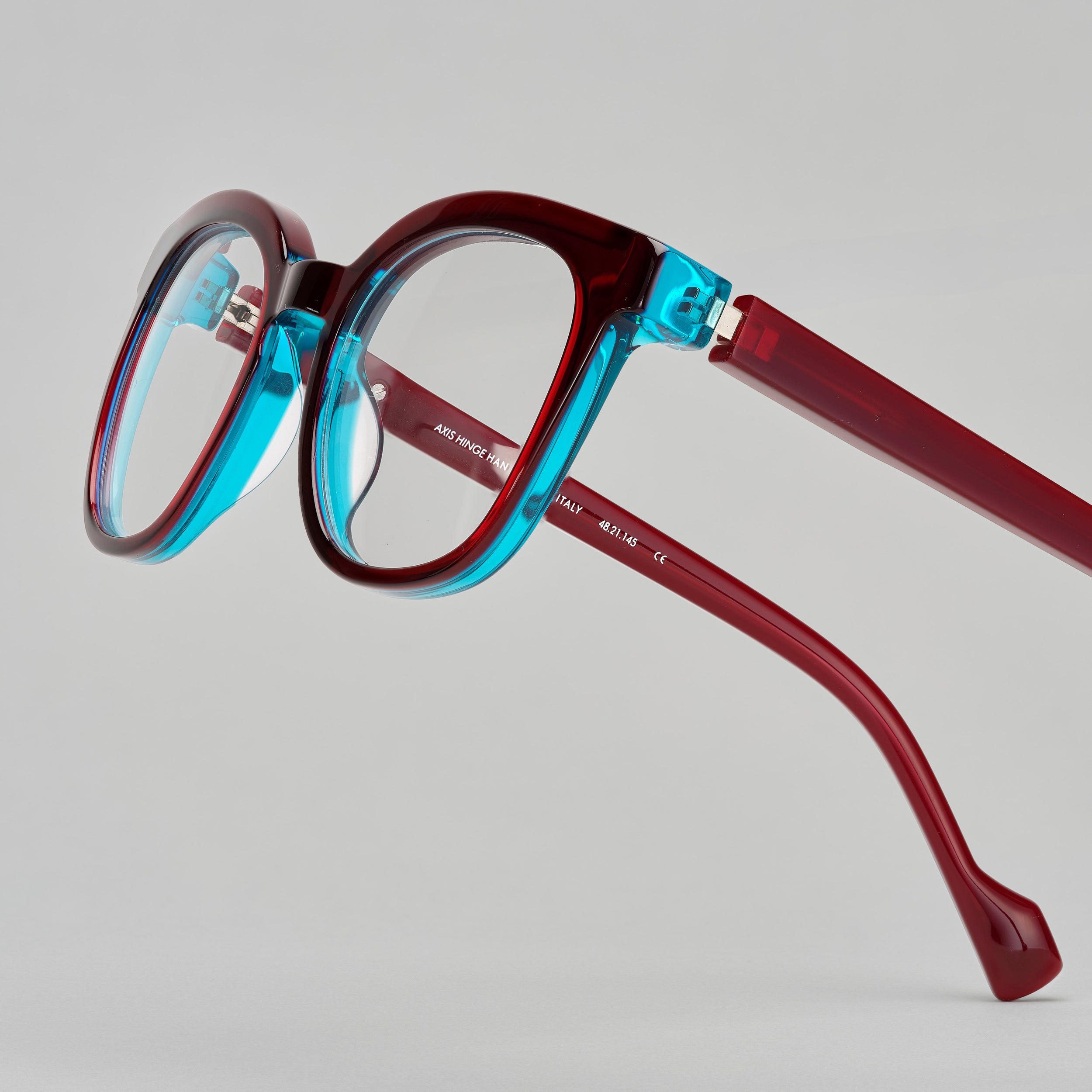 Tarian-Popincourt-pantos-eyewear-burgundy-turquoise