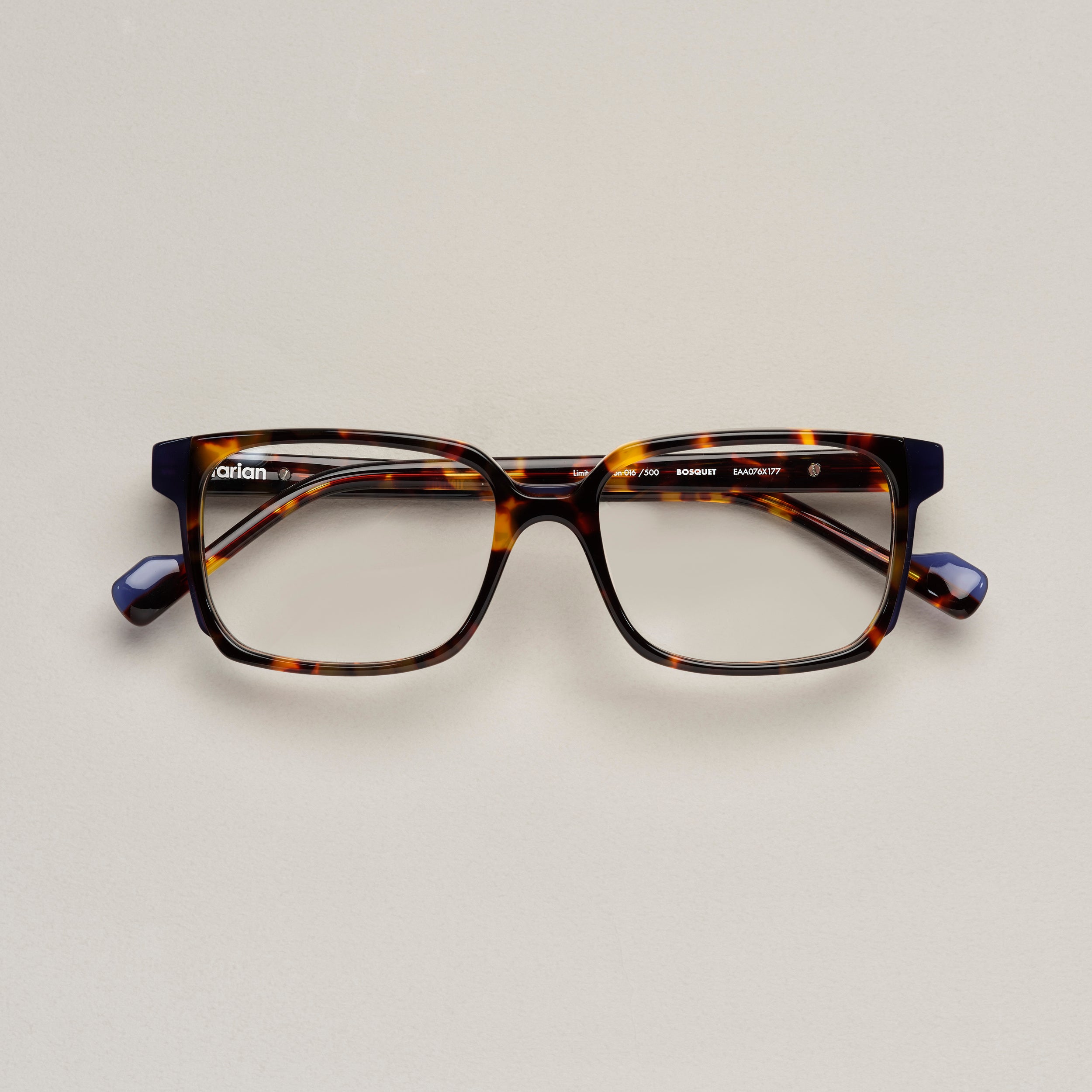 Tarian-Bosquet-rectangle-eyewear-tortoiseshell-blue