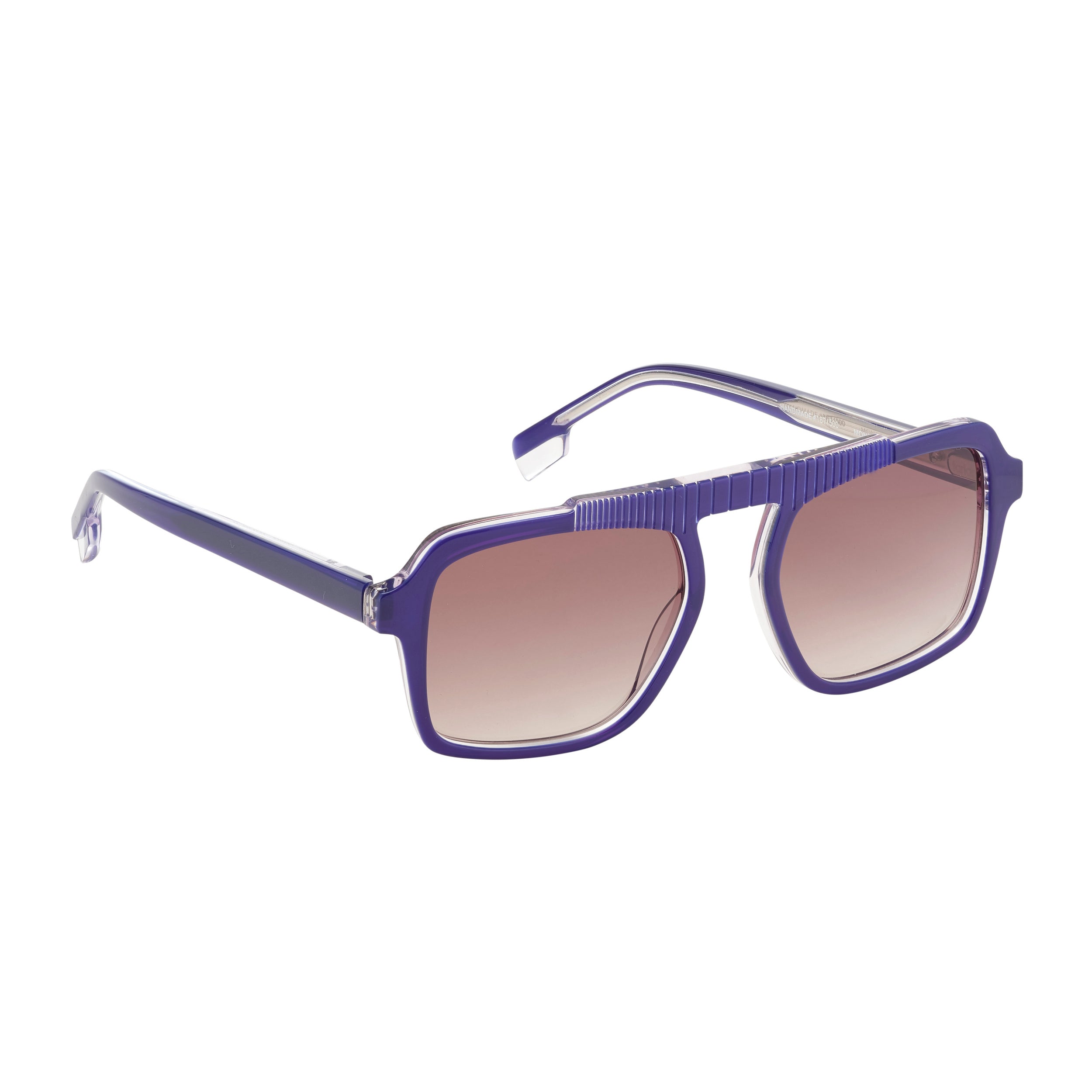 Tarian-Monge-pilot-sunglasses-blue-clear