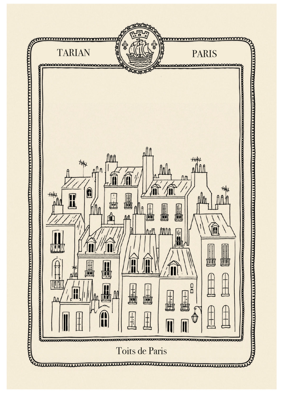 Les toits de Paris