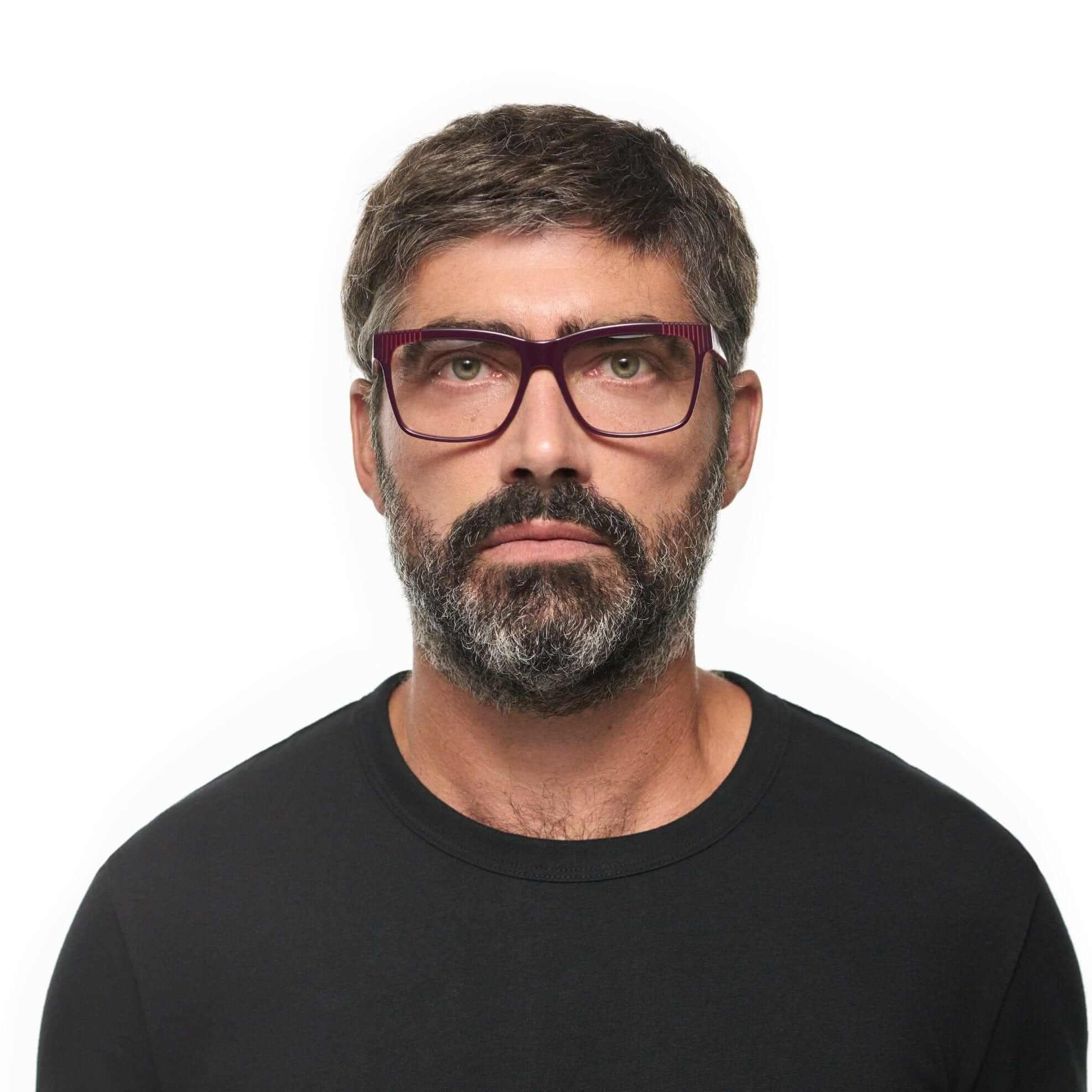 Tarian-Arsenal-rectangle-eyewear-portrait-dark-red
