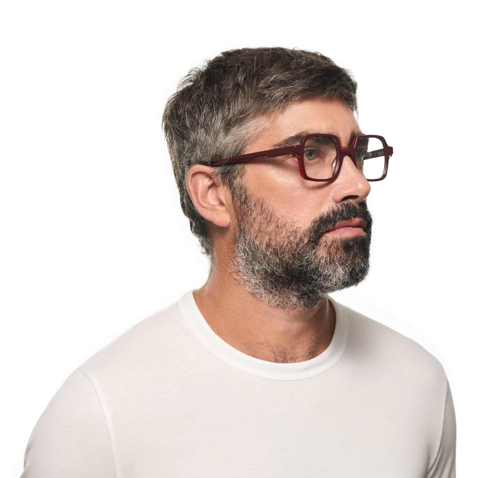 Tarian-Buren-square-eyewear-burgundy-orange-portrait2