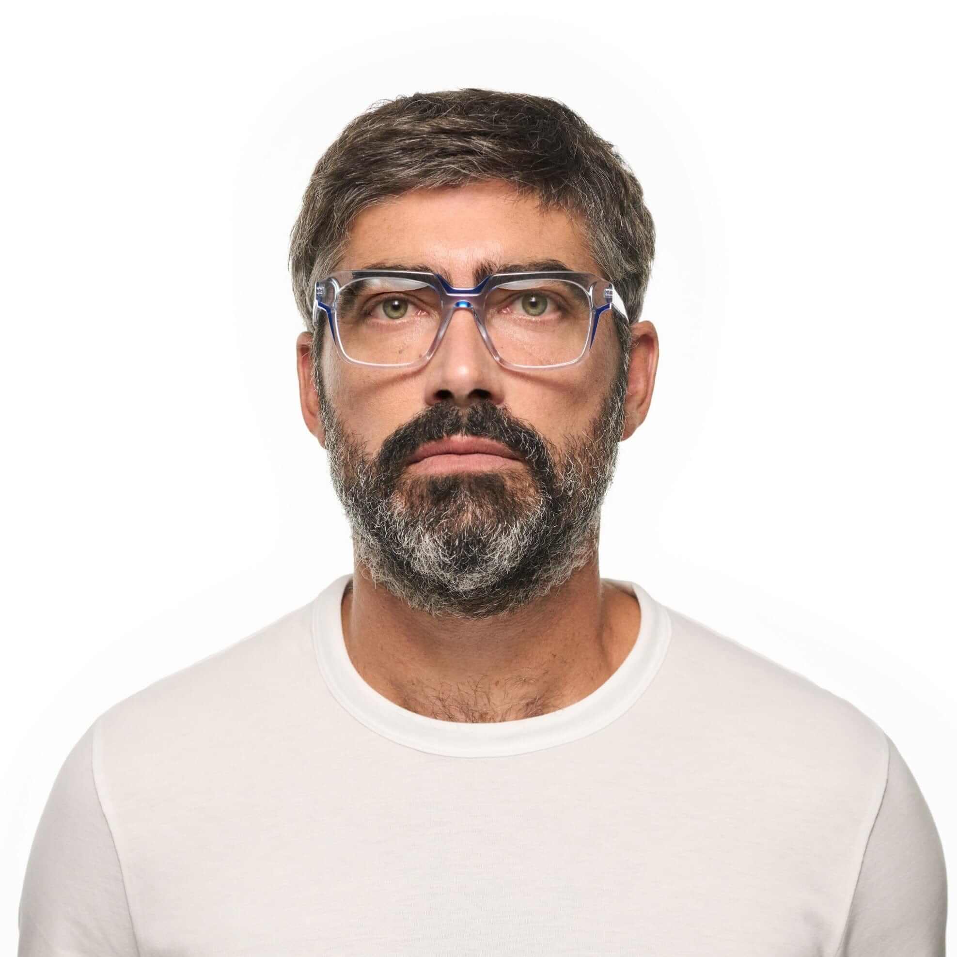 Tarian-Pompidou-rectangle-eyewear-clear-blue-portrait2