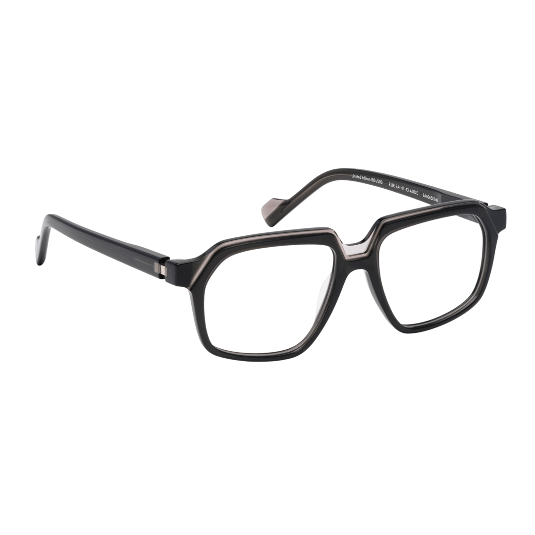 Tarian-Rue-Saint-Claude-large-rectangle-eyewear-black-cleargrey