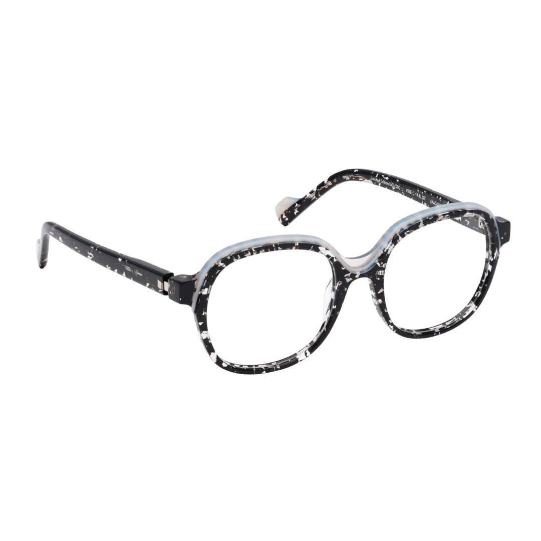 Tarian-Rue-Charlot-large-oval-eyewear-black-white-clear