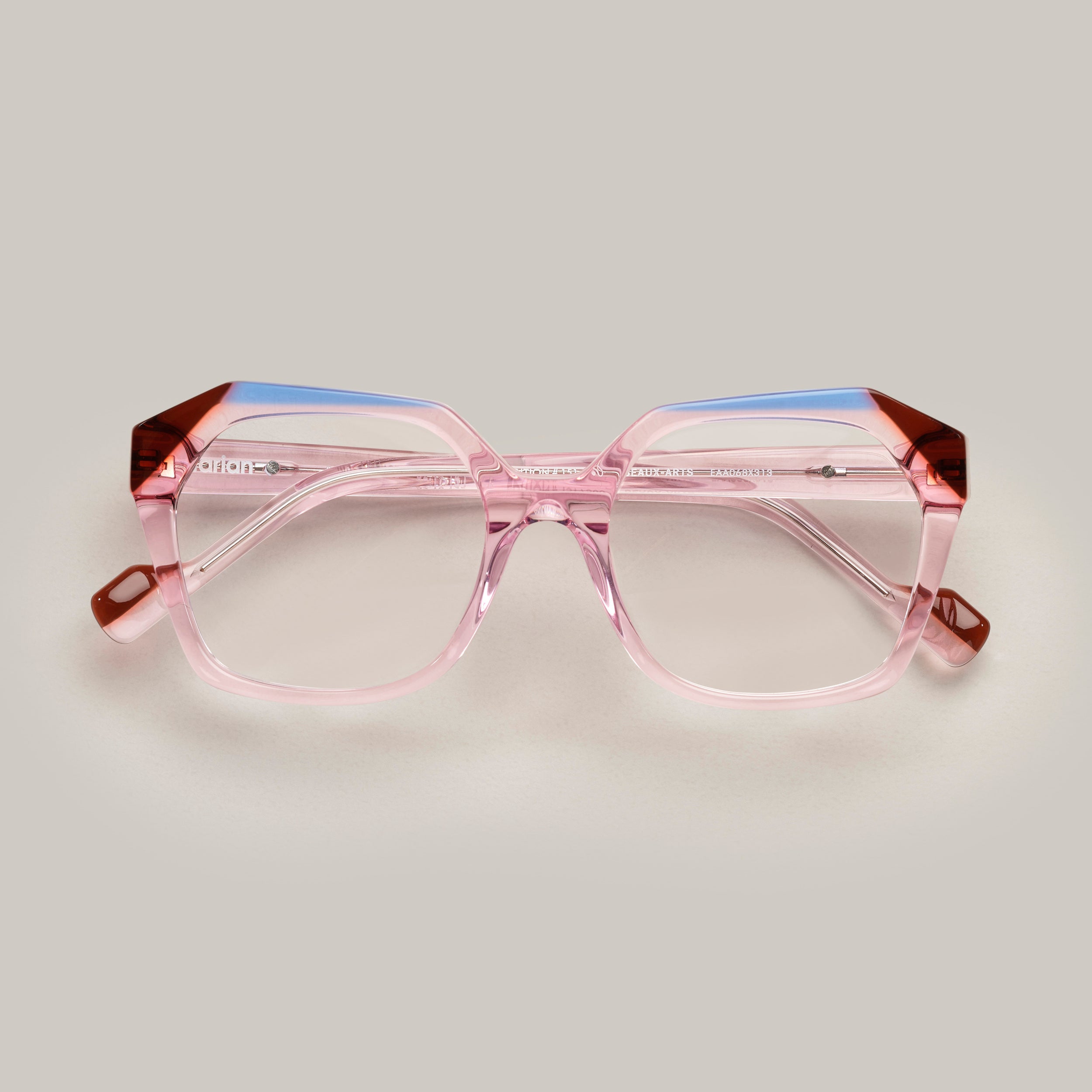 Tarian-Beaux-Arts-large-rectangle-cateye-eyewear-clear-pink-brown-blue