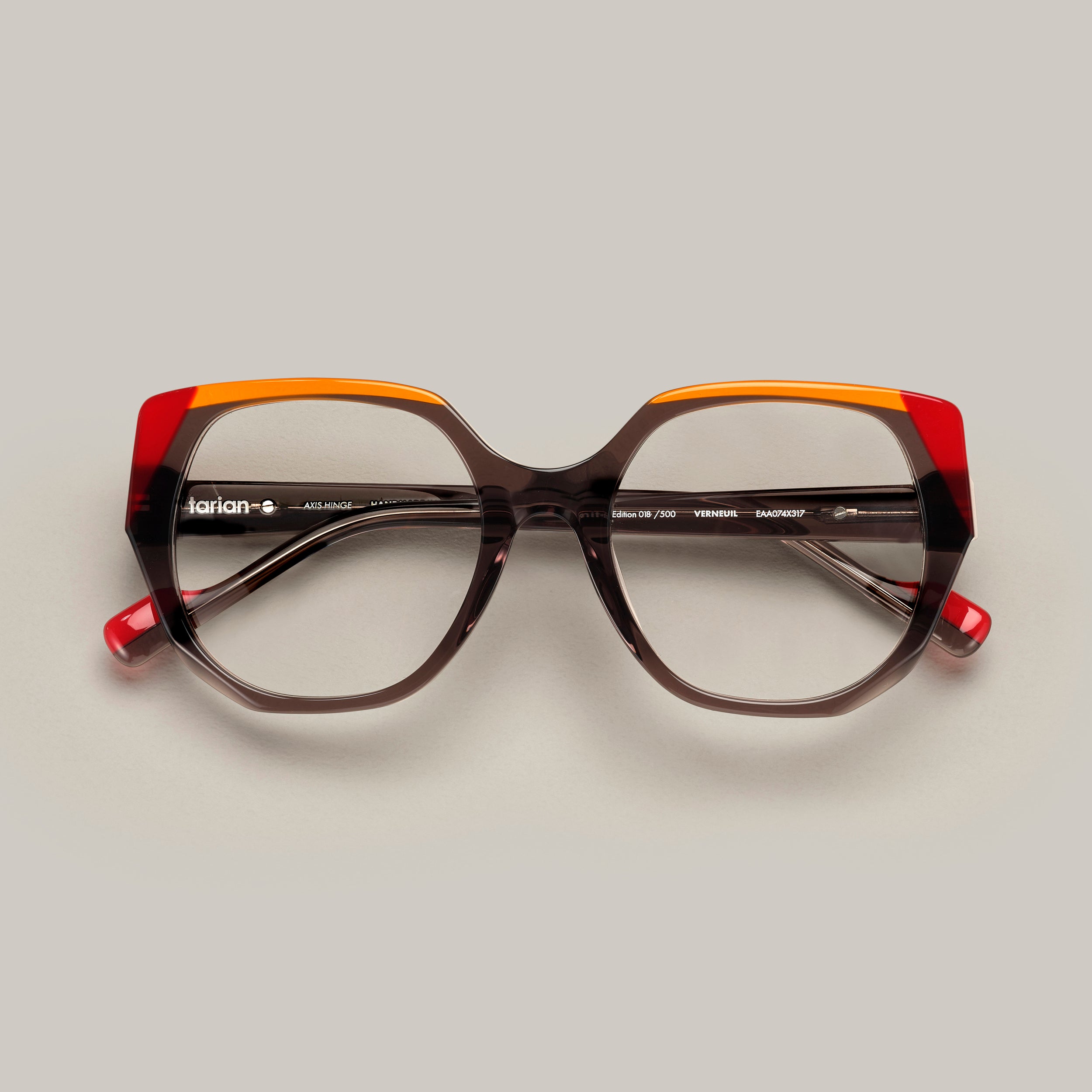 Tarian-Verneuil-large-cateye-eyewear-clear-black-orange-pink