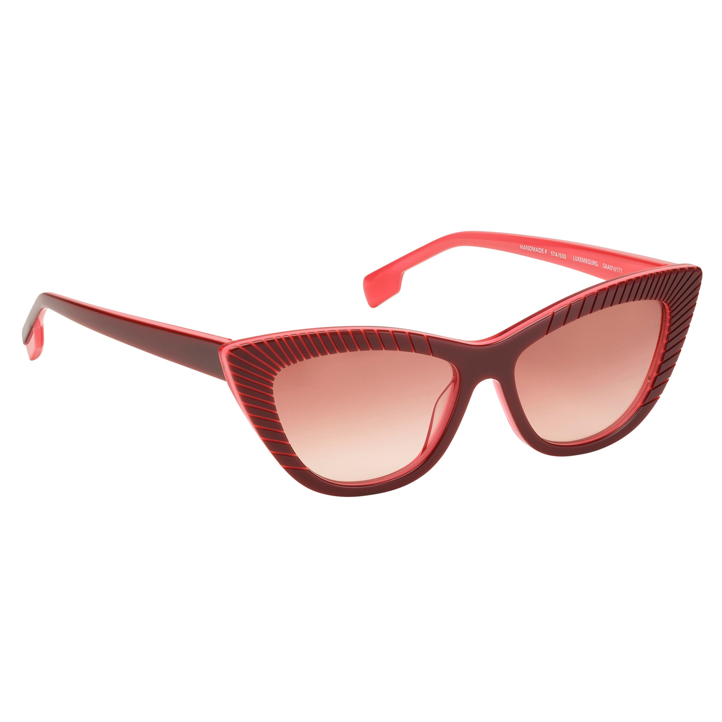 Tarian-Luxembourg-cateye-sunglasses-red