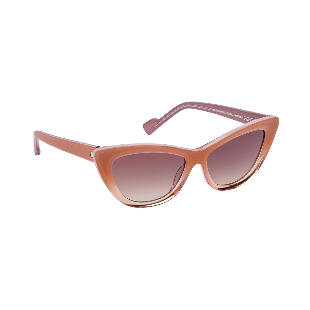 Tarian-Foggia-cateye-sunglasses-beige-gradient