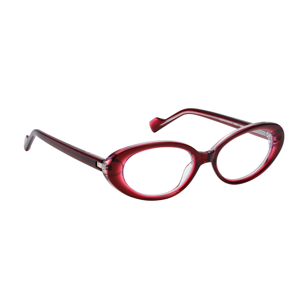 Tarian-Lipari-small-oval-cateye-eyewear-burgundy-to-clear