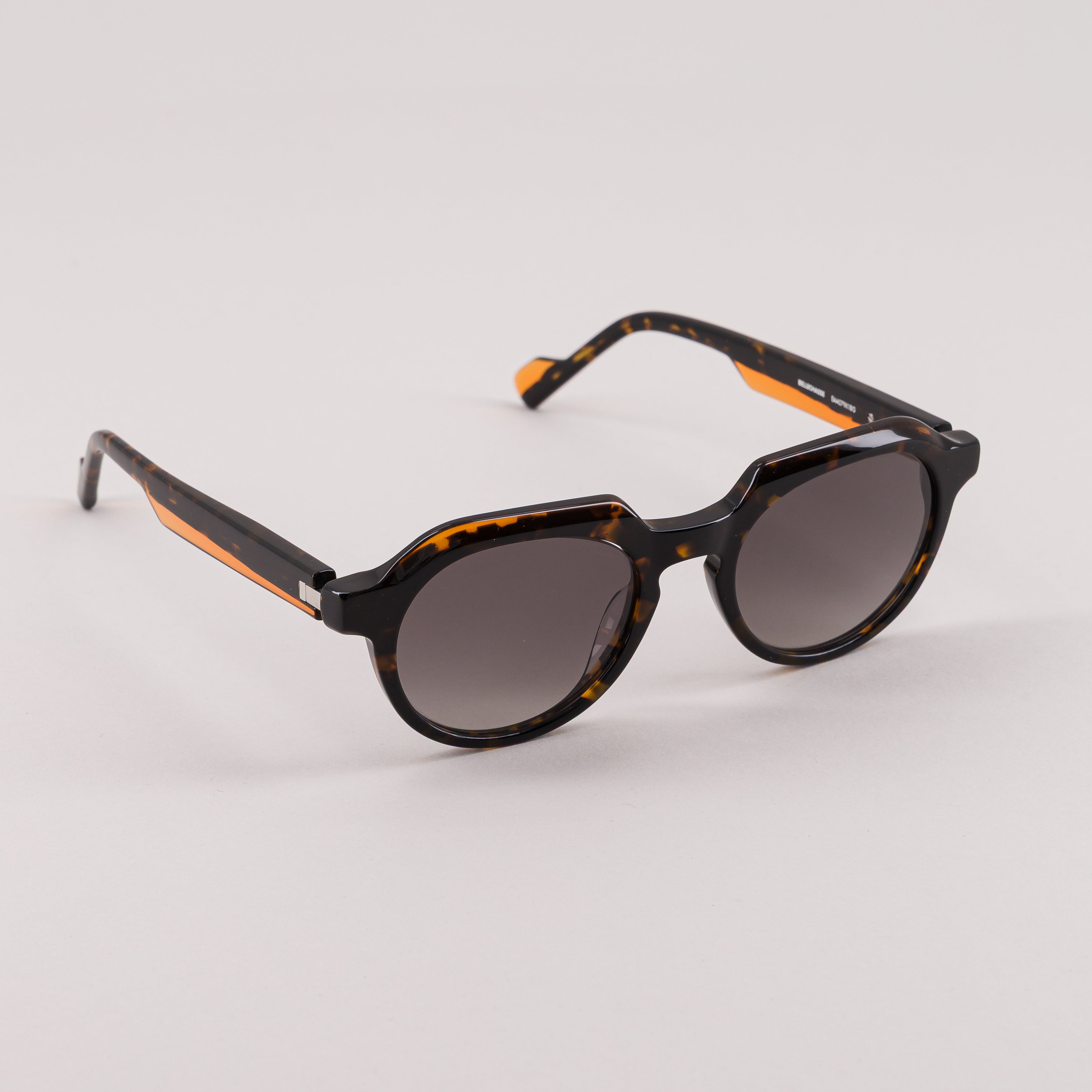 Tarian Paris — Bellechasse sun — lunettes solaire #color_Tortoise shell and orange
