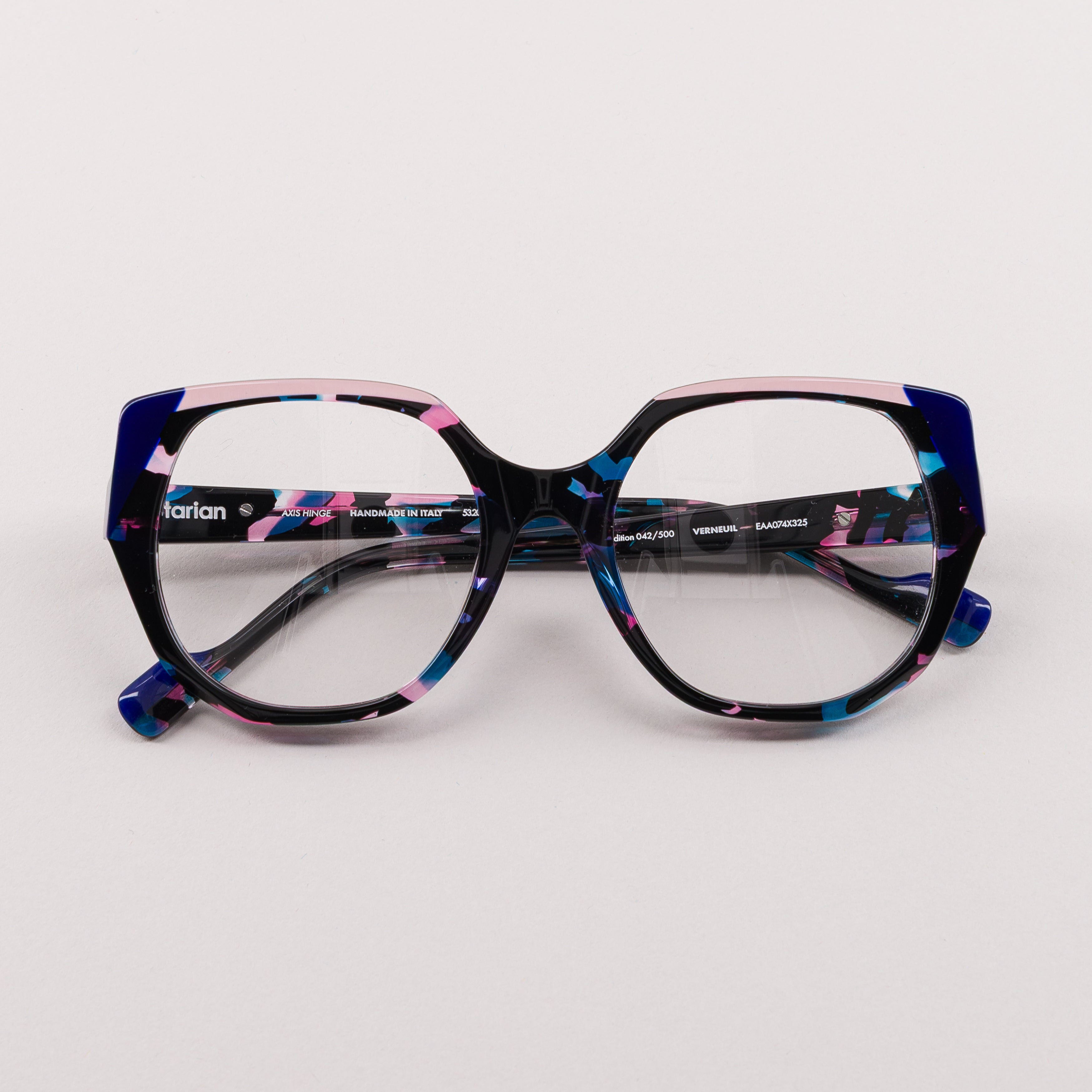 #couleur_Écaille multicolore rose, bleu