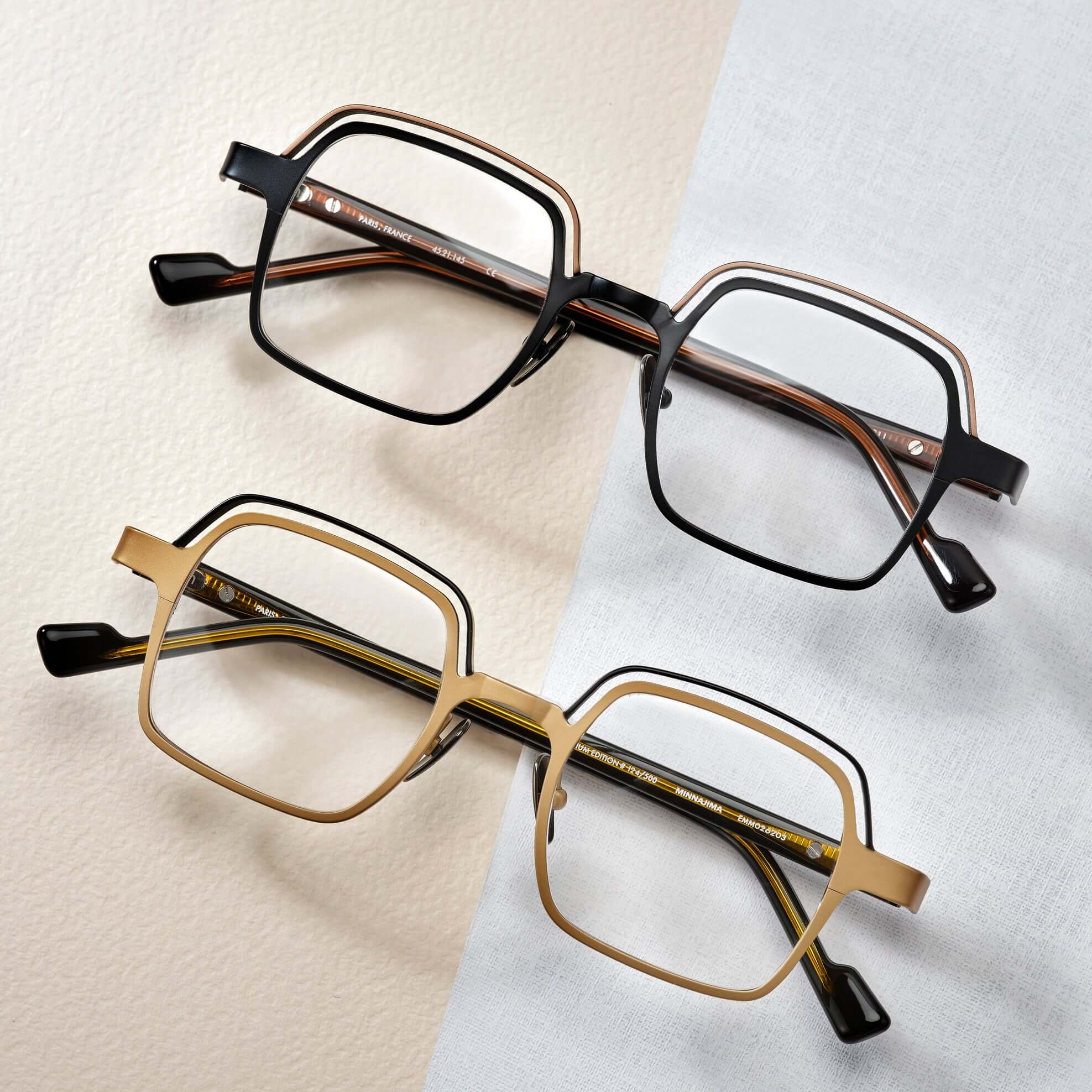 Tarian-Minnajima-square-eyewear-1-black-pinkgold-2-gold-black