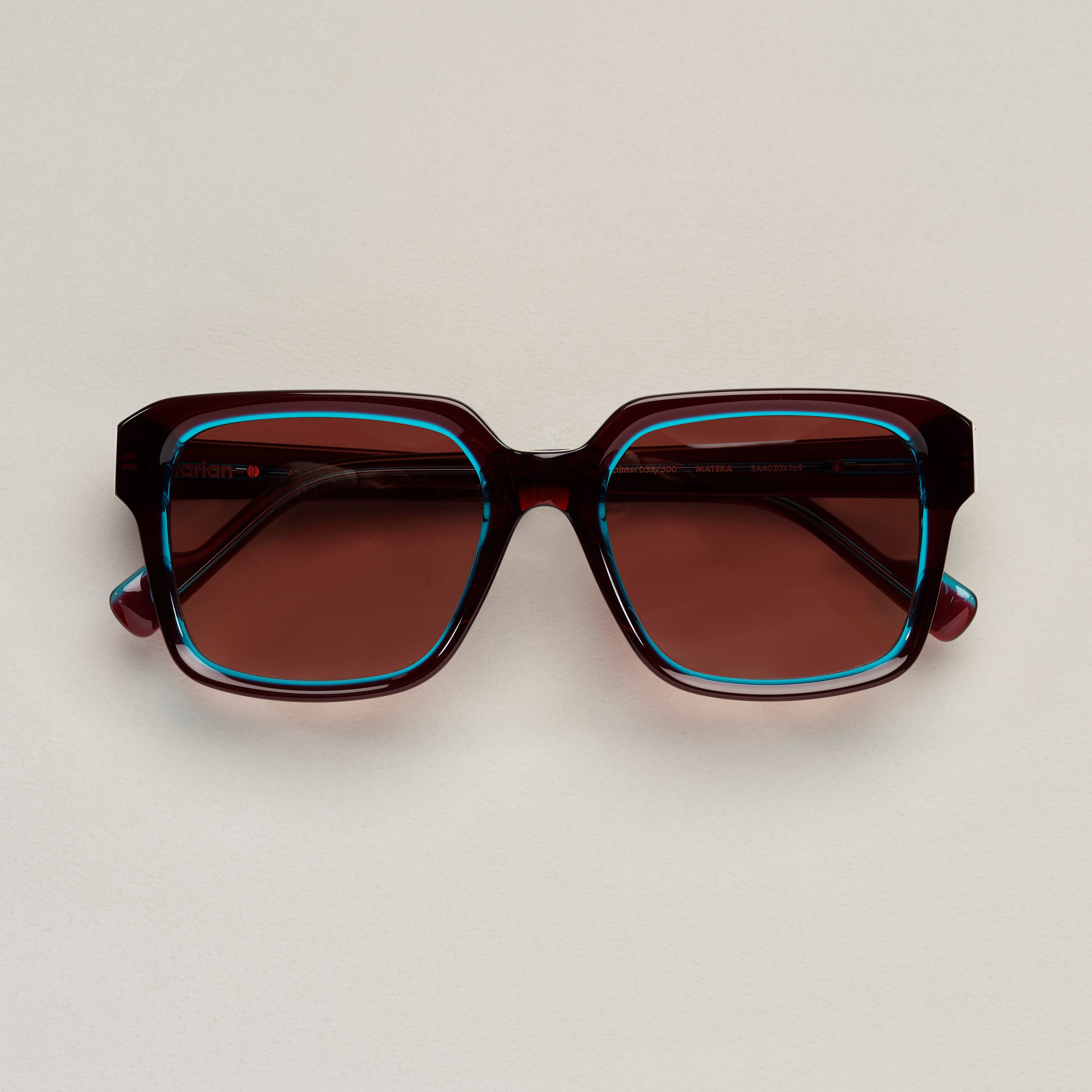 Tarian-Matera-rectangle-sunglasses-burgundy-blue