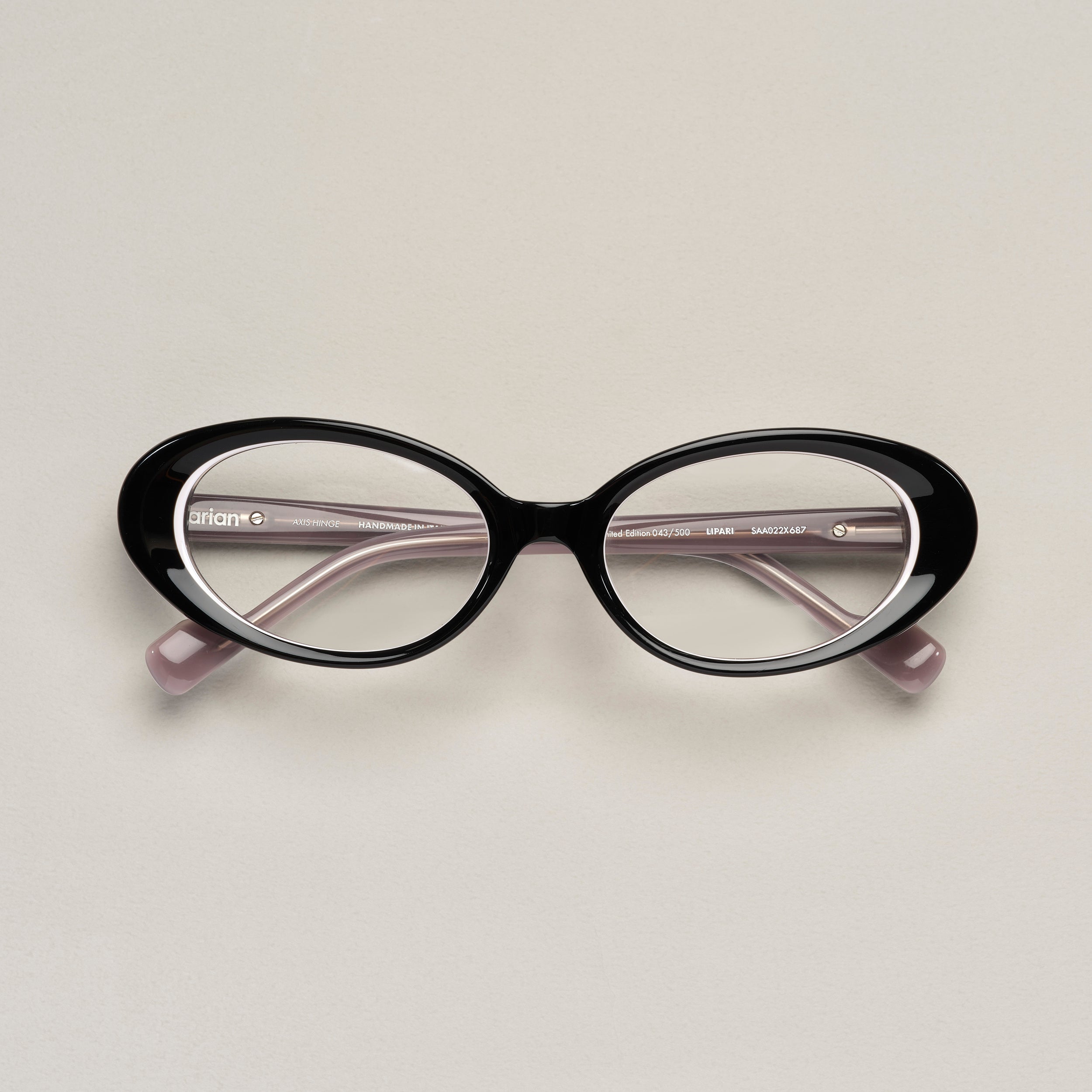 Tarian-Lipari-small-oval-cateye-eyewear-blaxk-white