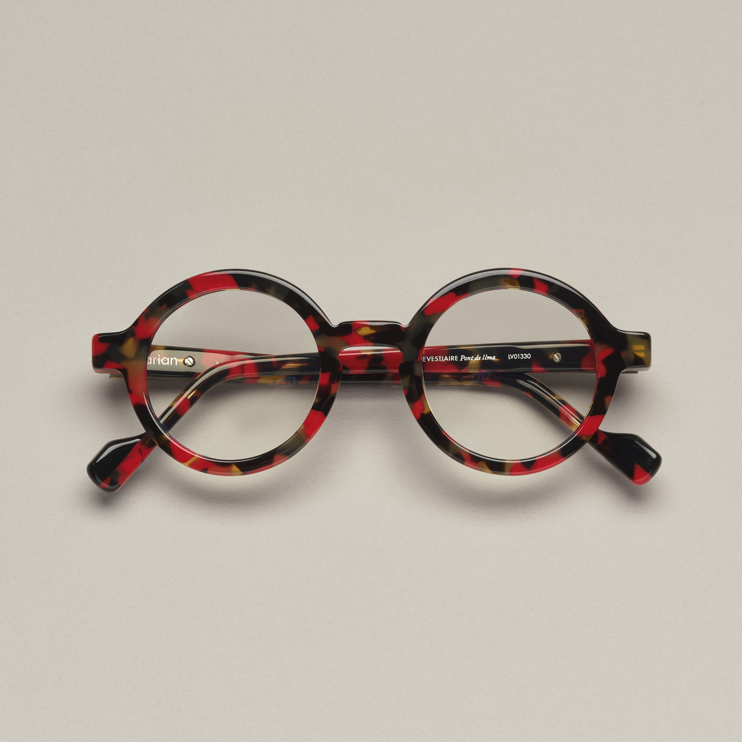 Tarian Pont de l'Alma tortoise shell red and green army eyewear