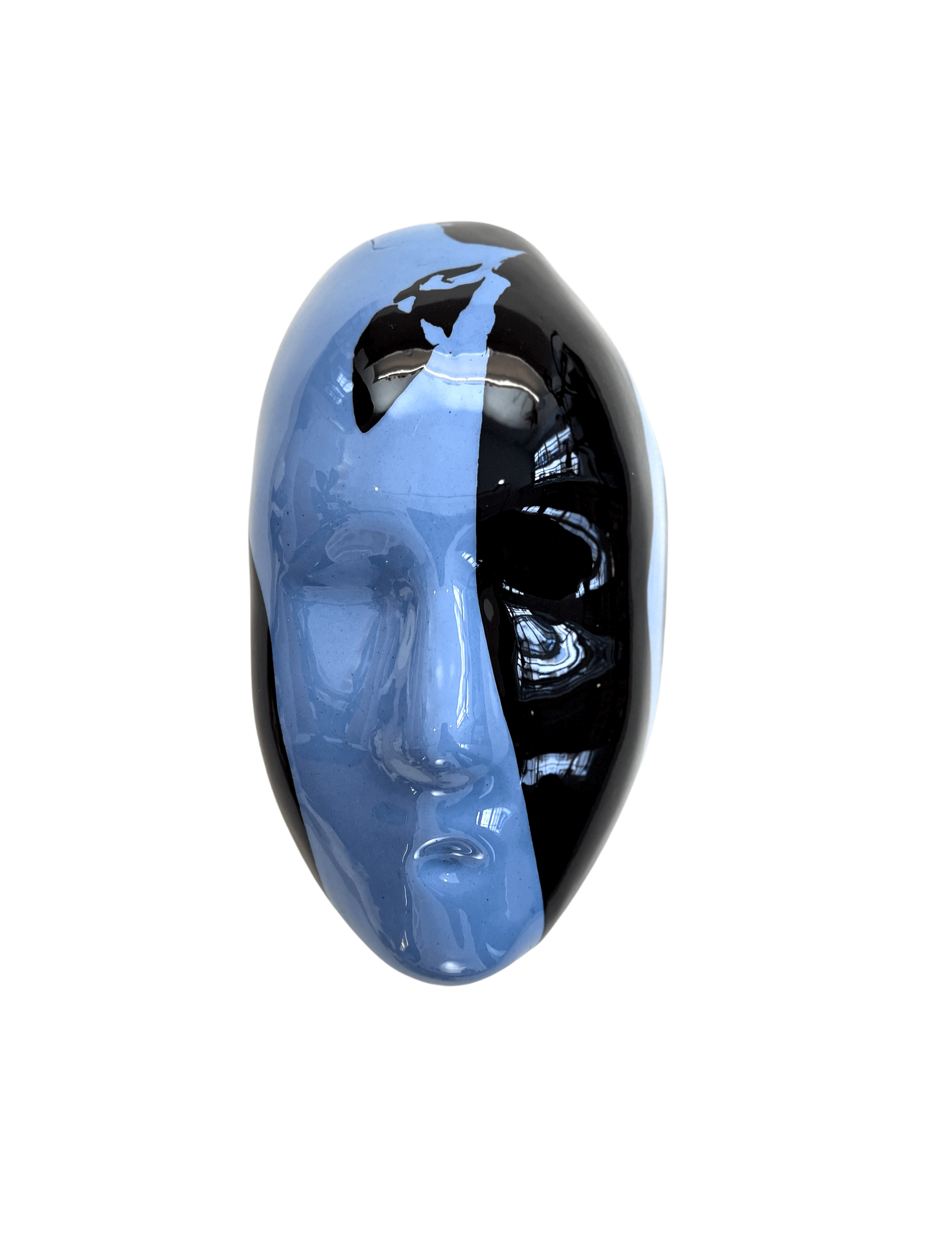 Tarian-mask-ceramic-blue-black